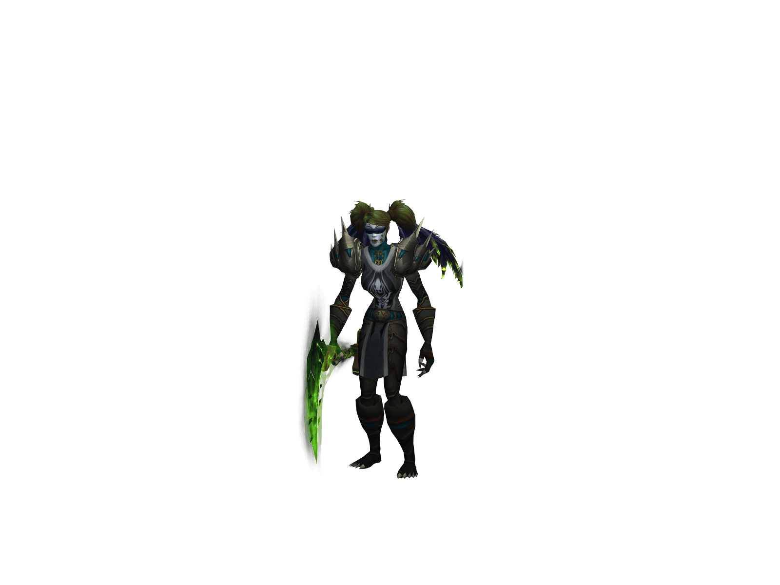 Character render of the top-ranked player