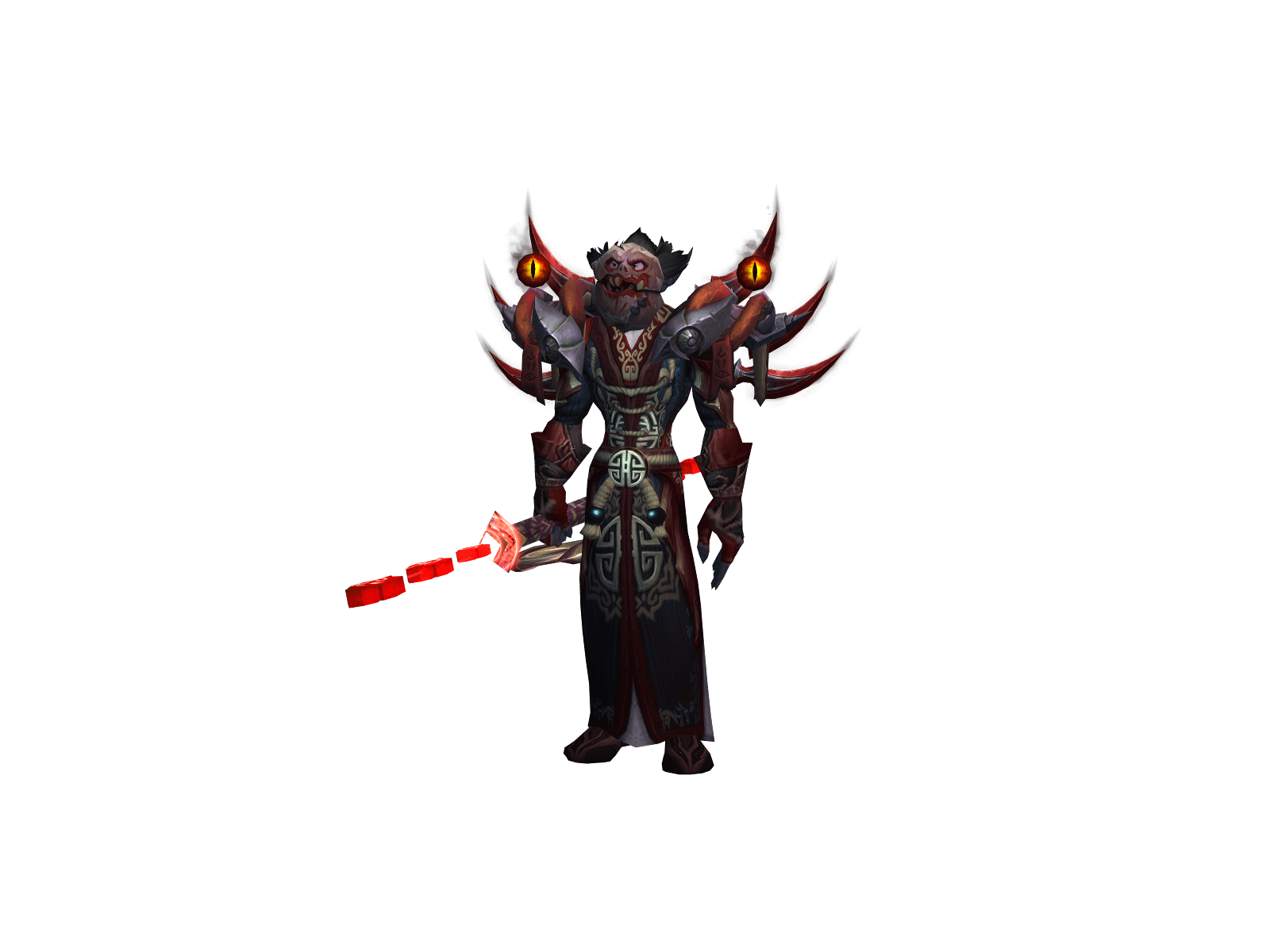 Character render of the top-ranked player