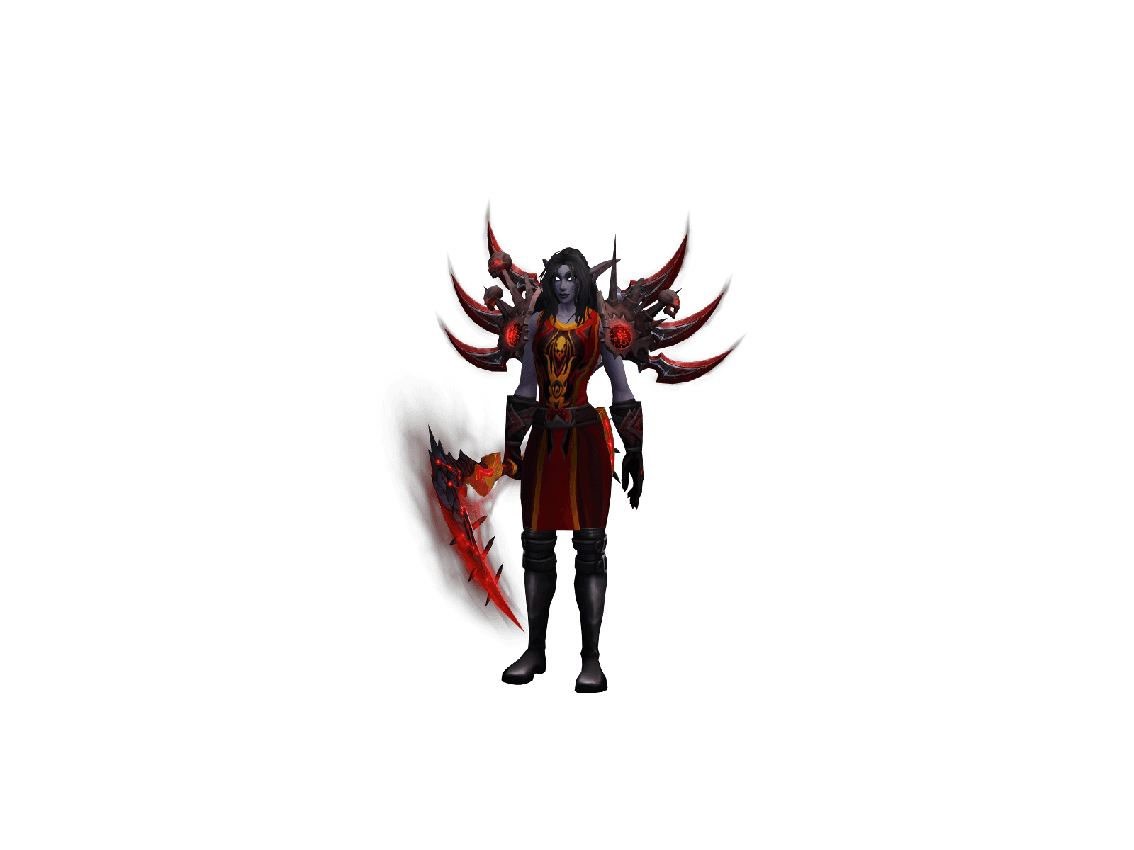 Dëmonël's character render