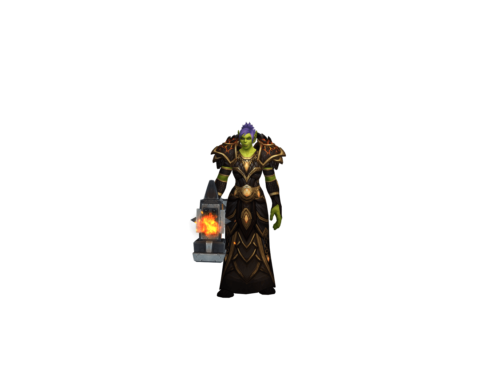 Character render of the top-ranked player