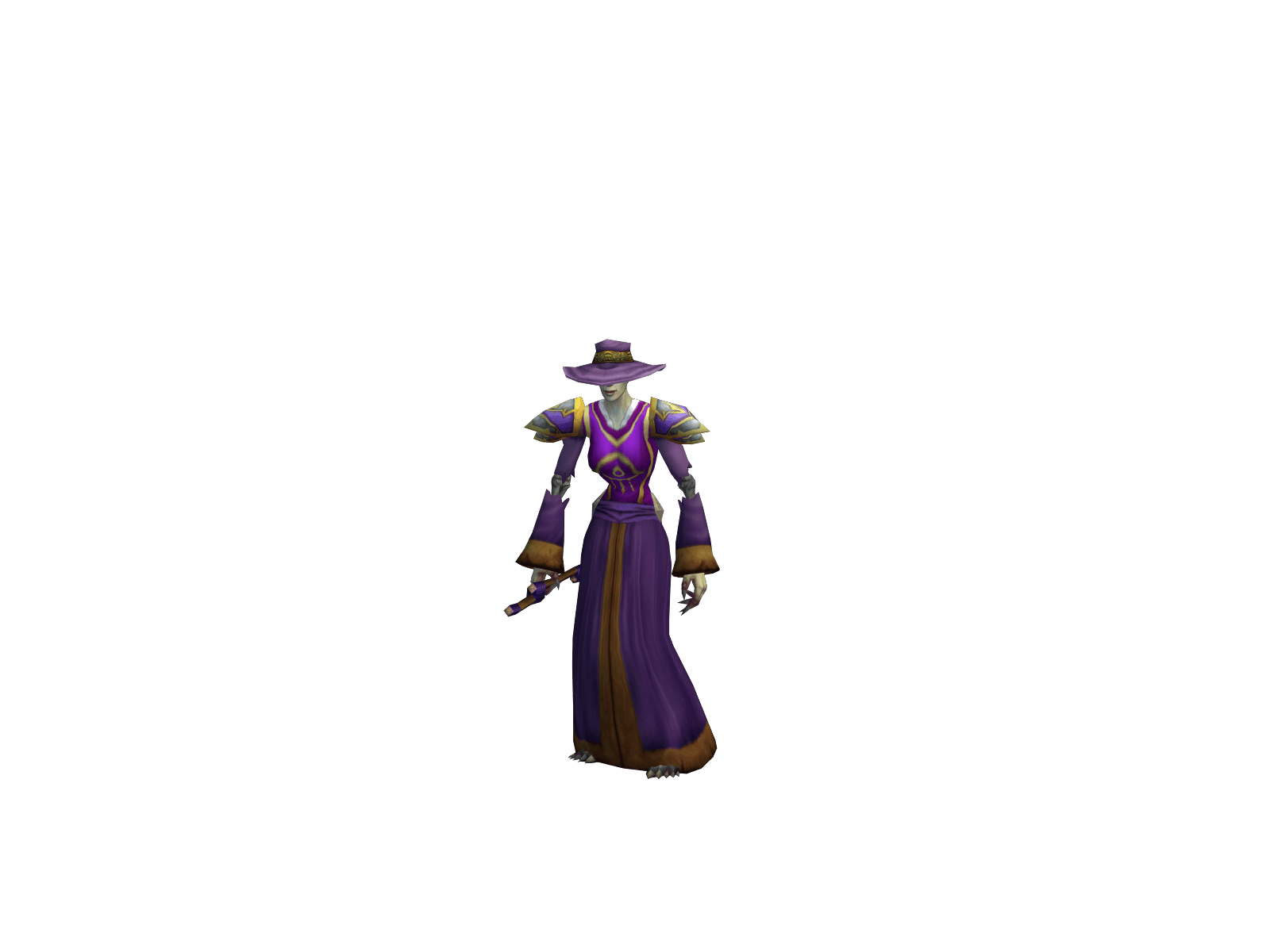 Character render of the top-ranked player