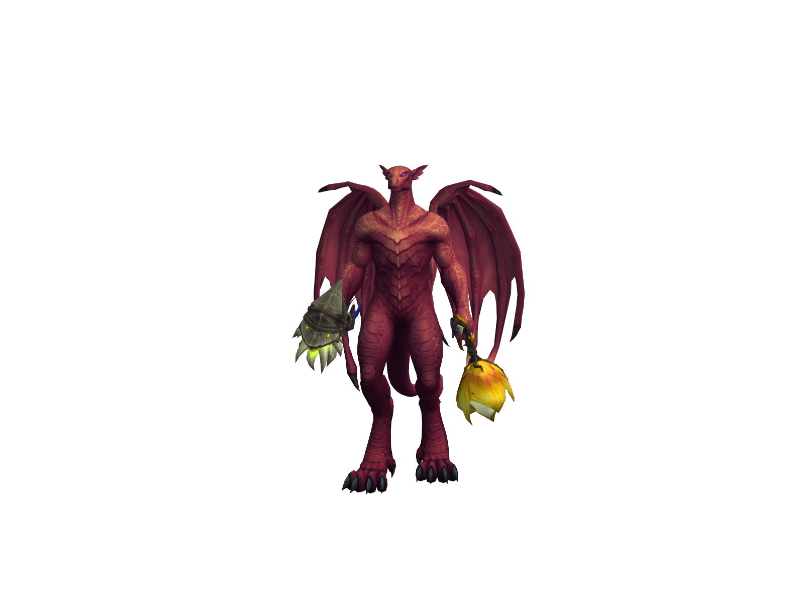 Birdö's character render