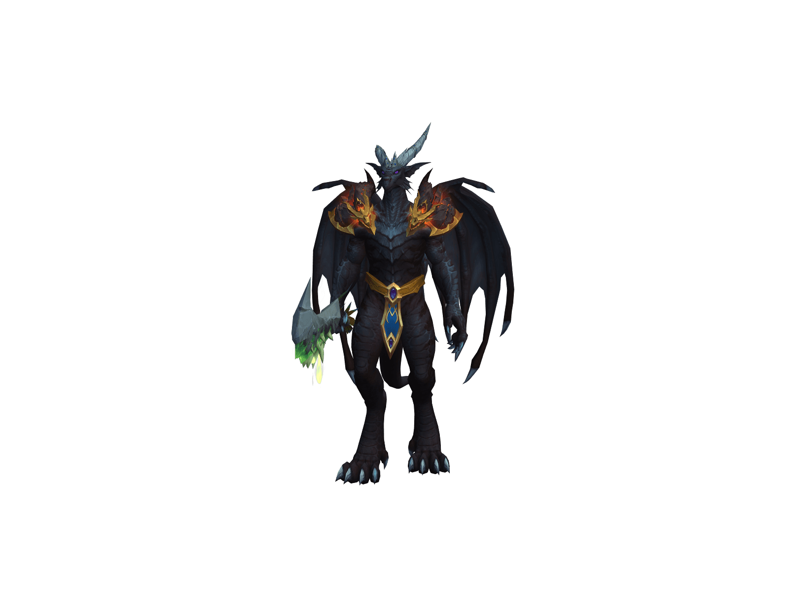 Blackalien's character render