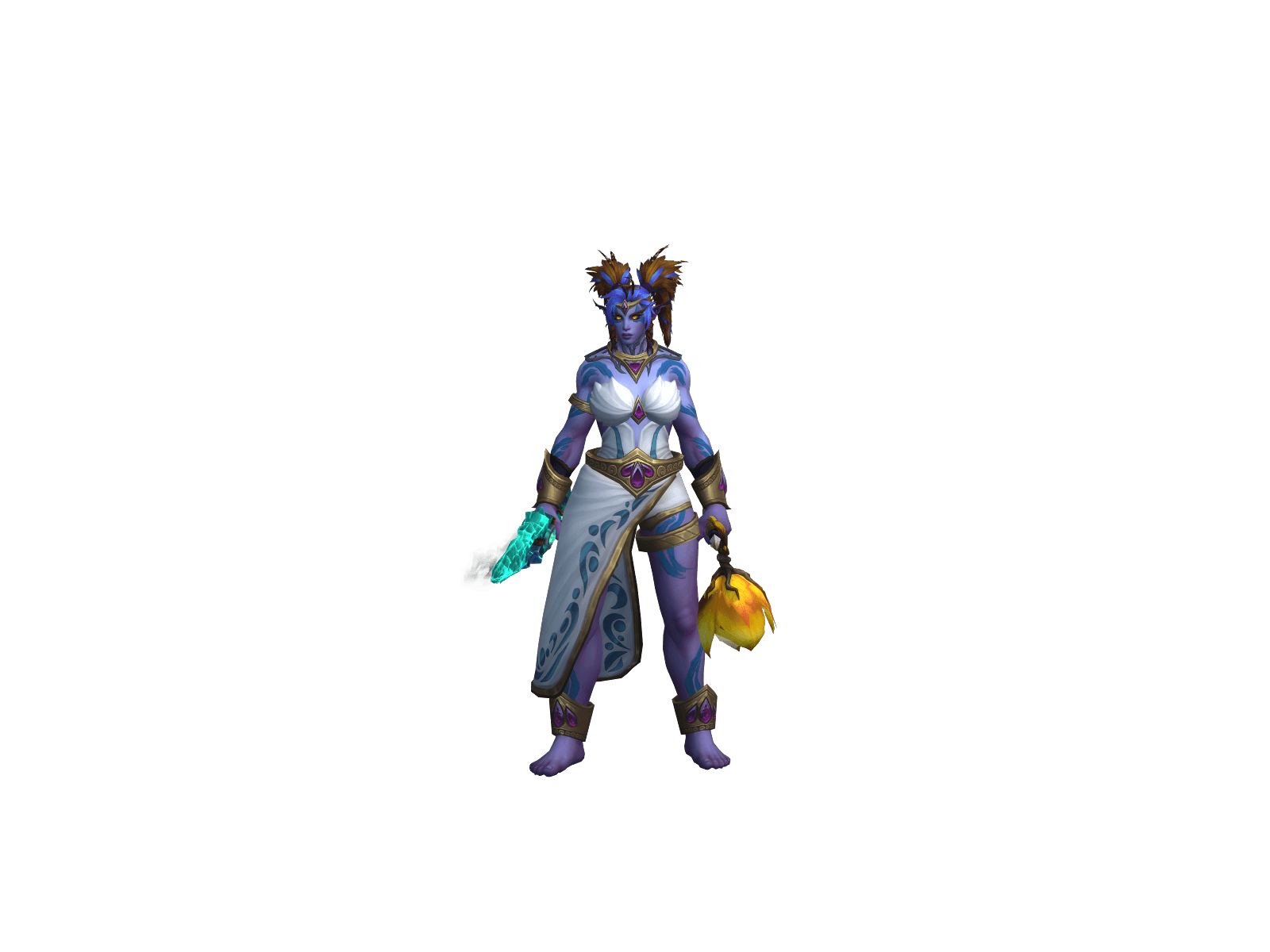 Sølár's character render