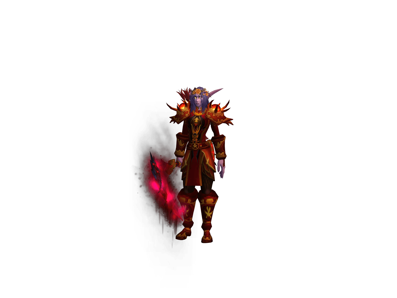 Character render of the top-ranked player