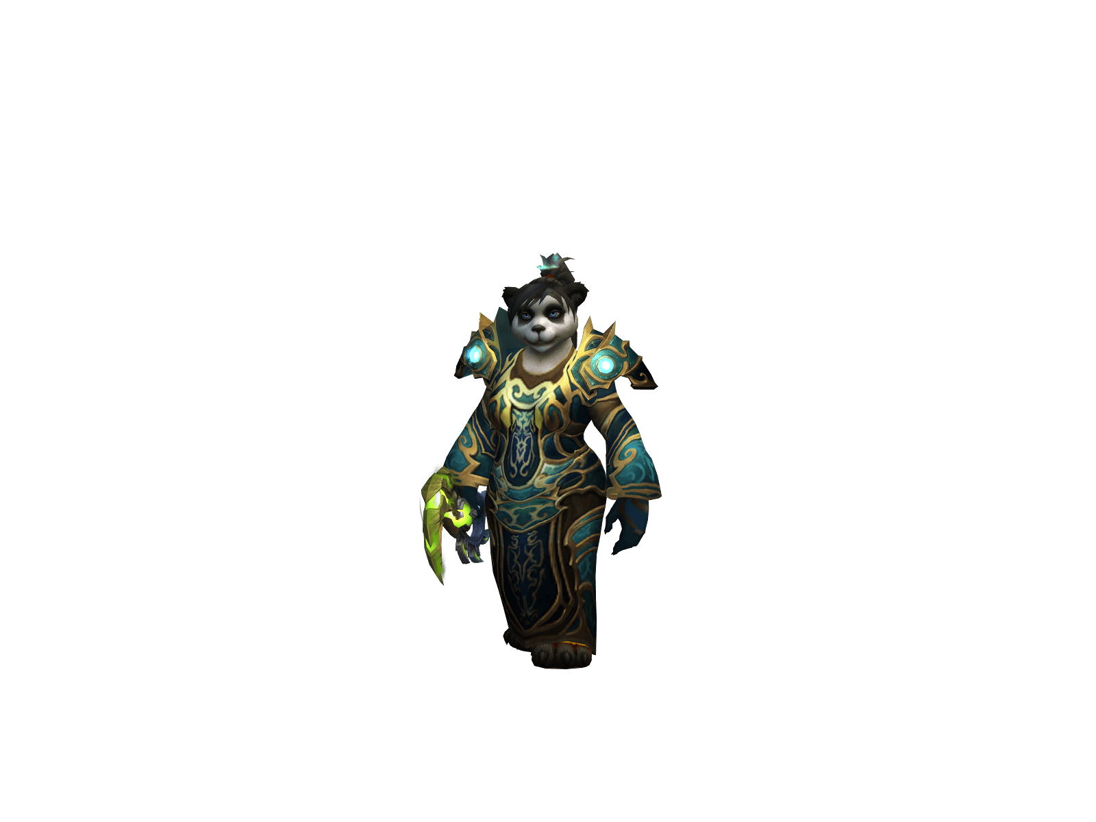 Character render of the top-ranked player