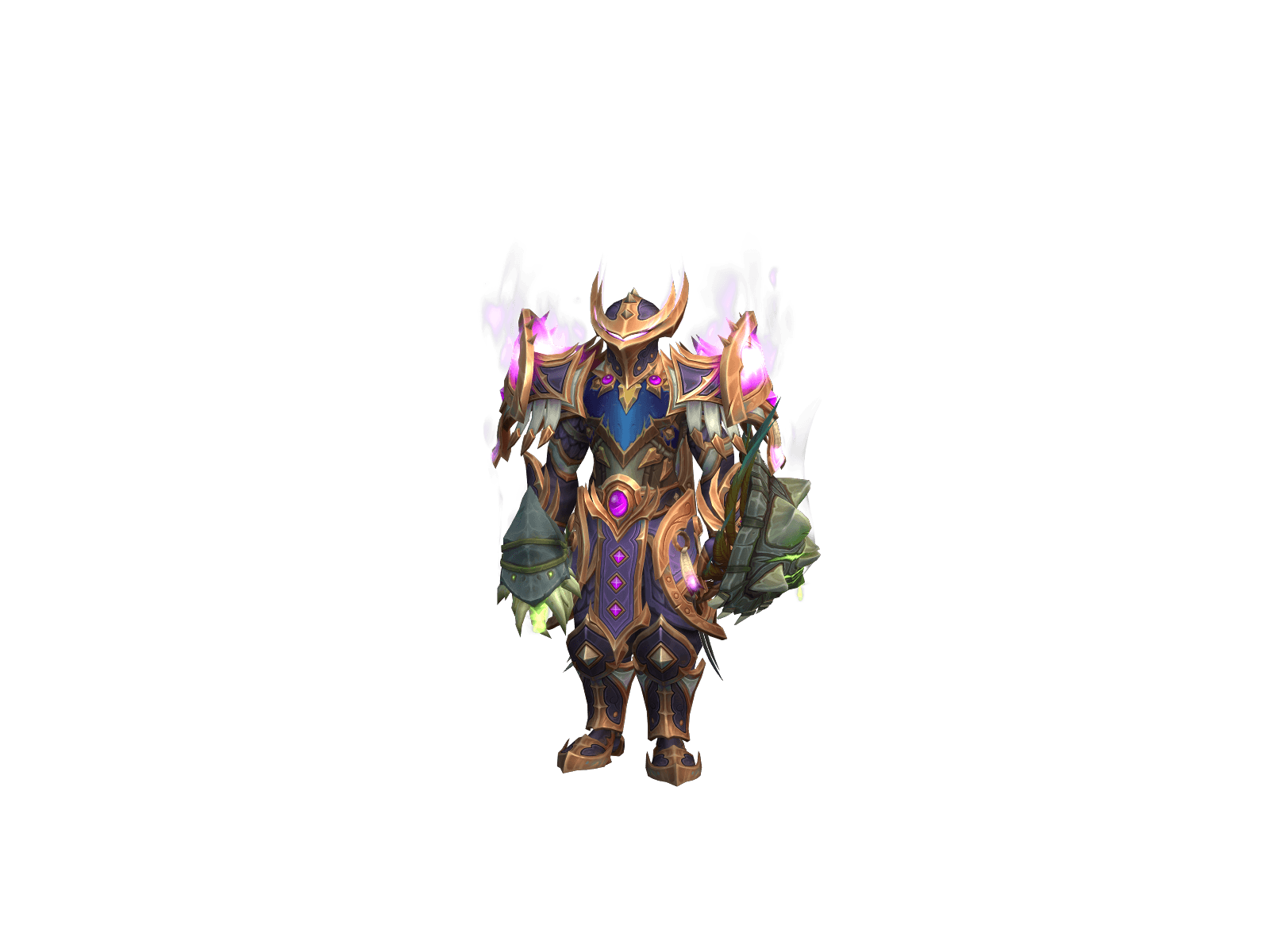 Hukkuvahirvi's character render
