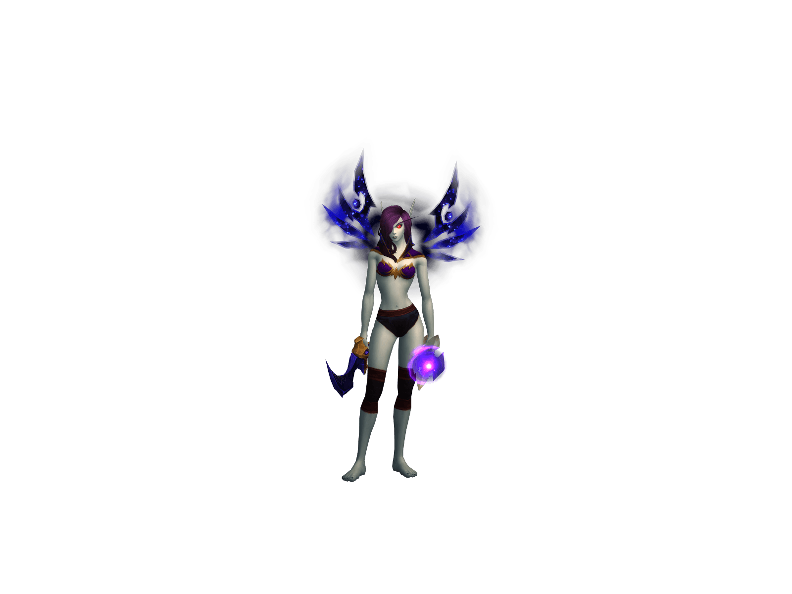 Character render of the top-ranked player