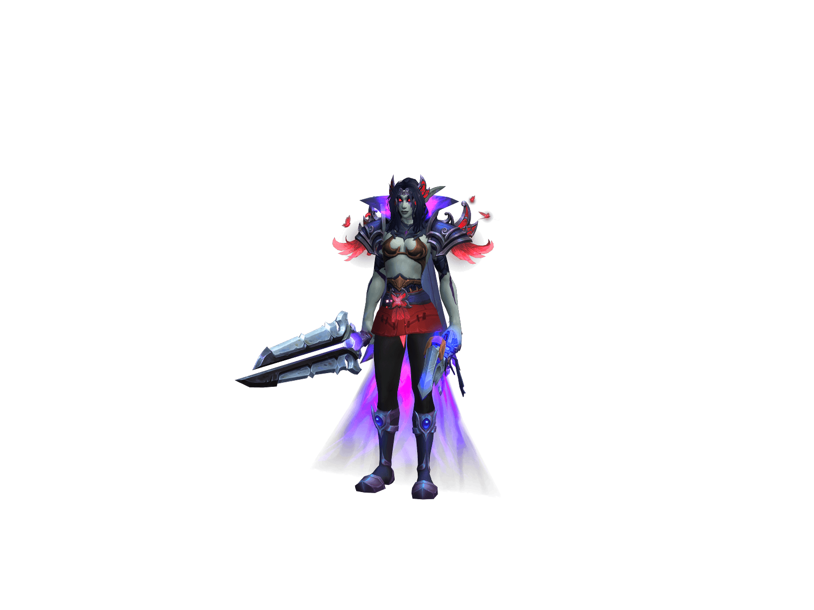 Crÿstäl's character render