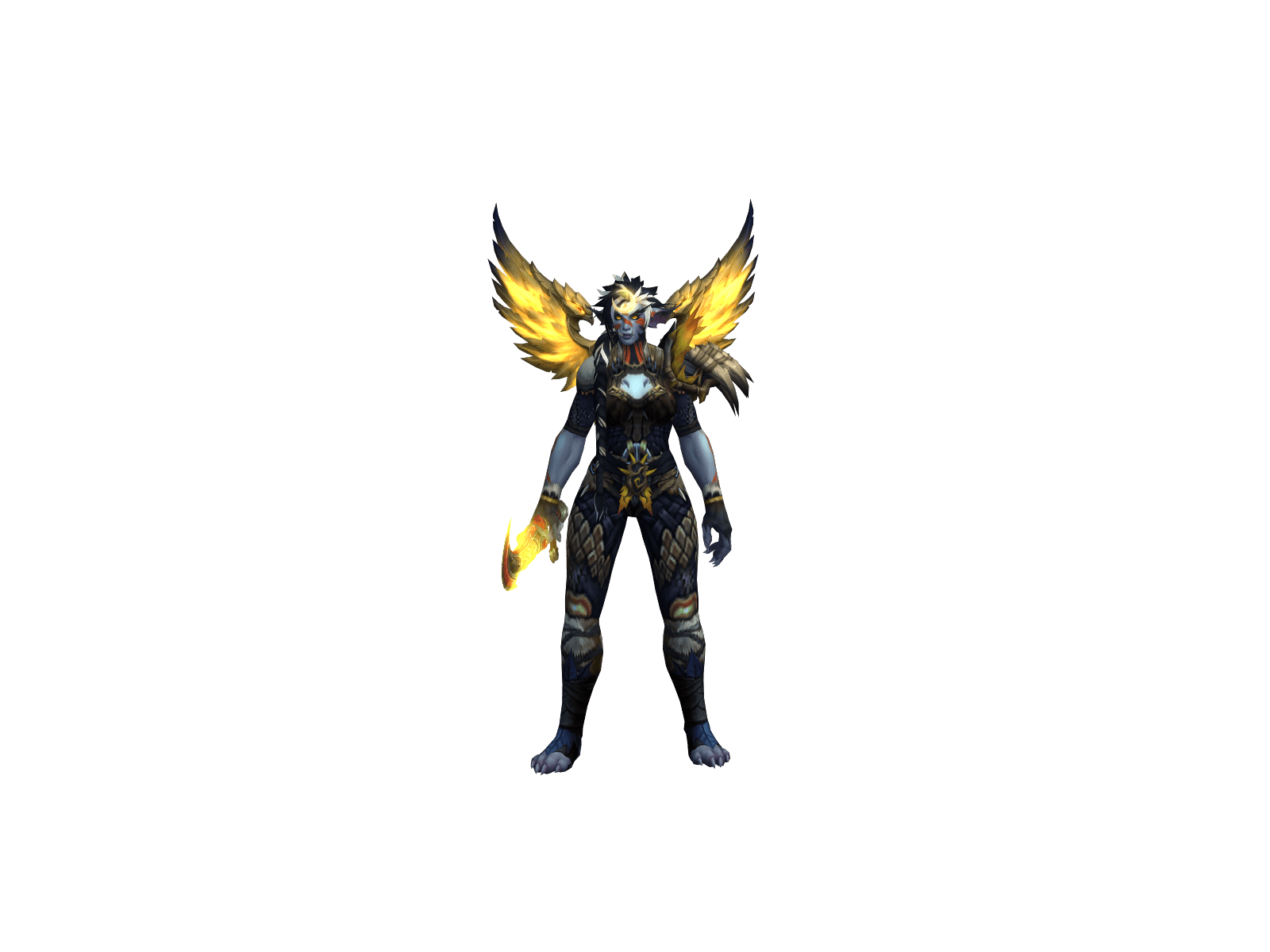 Raévyn's character render