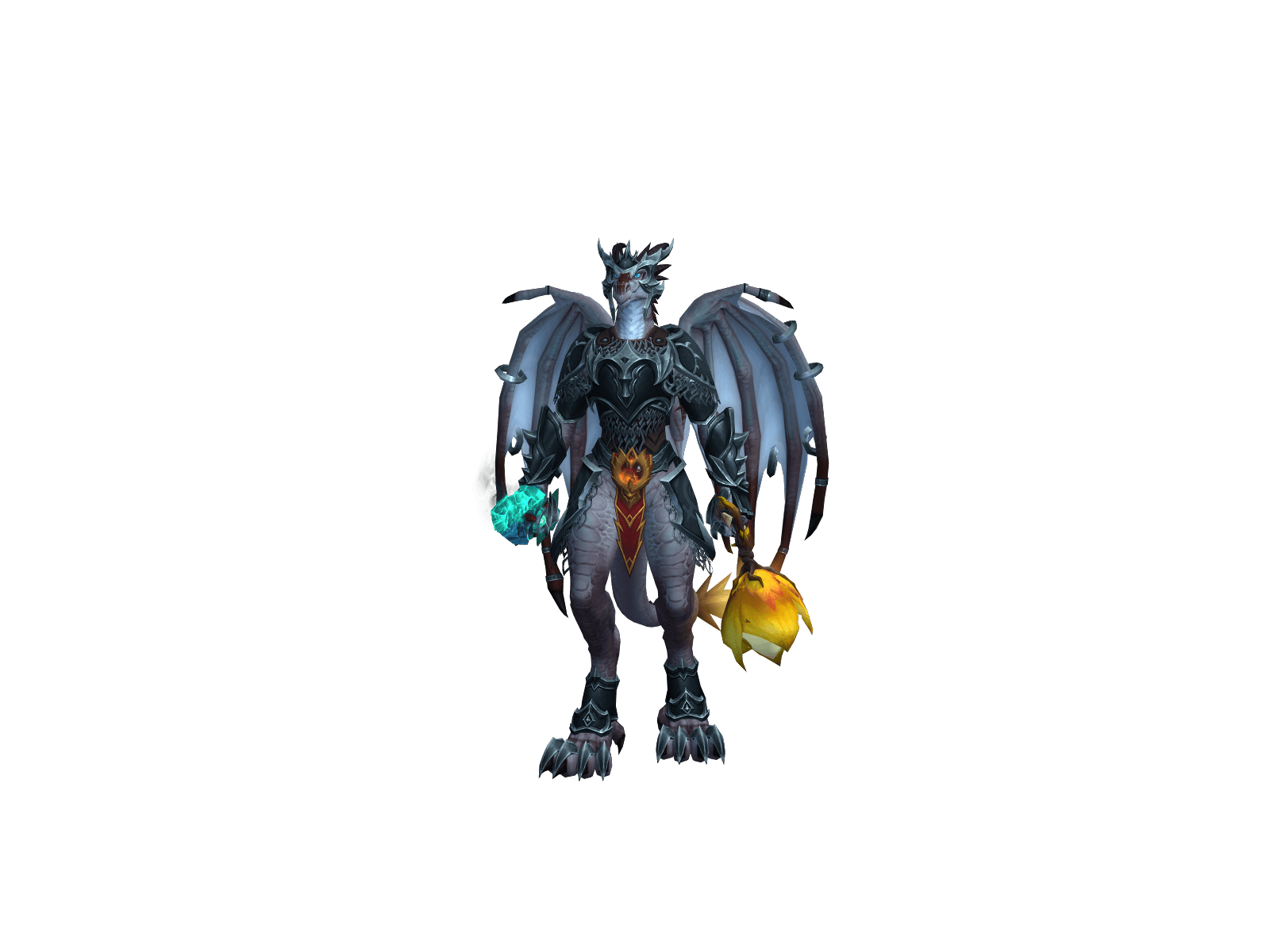 Kyurem's character render