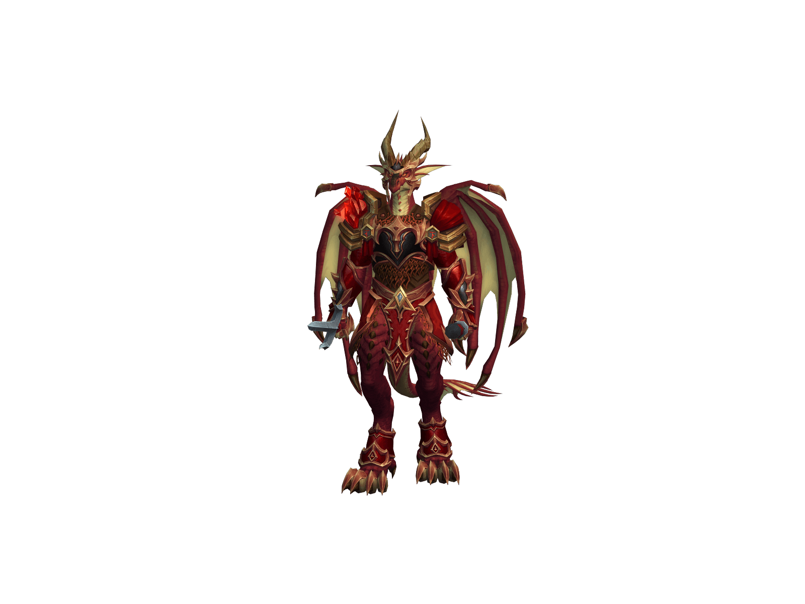 Scalyman's character render
