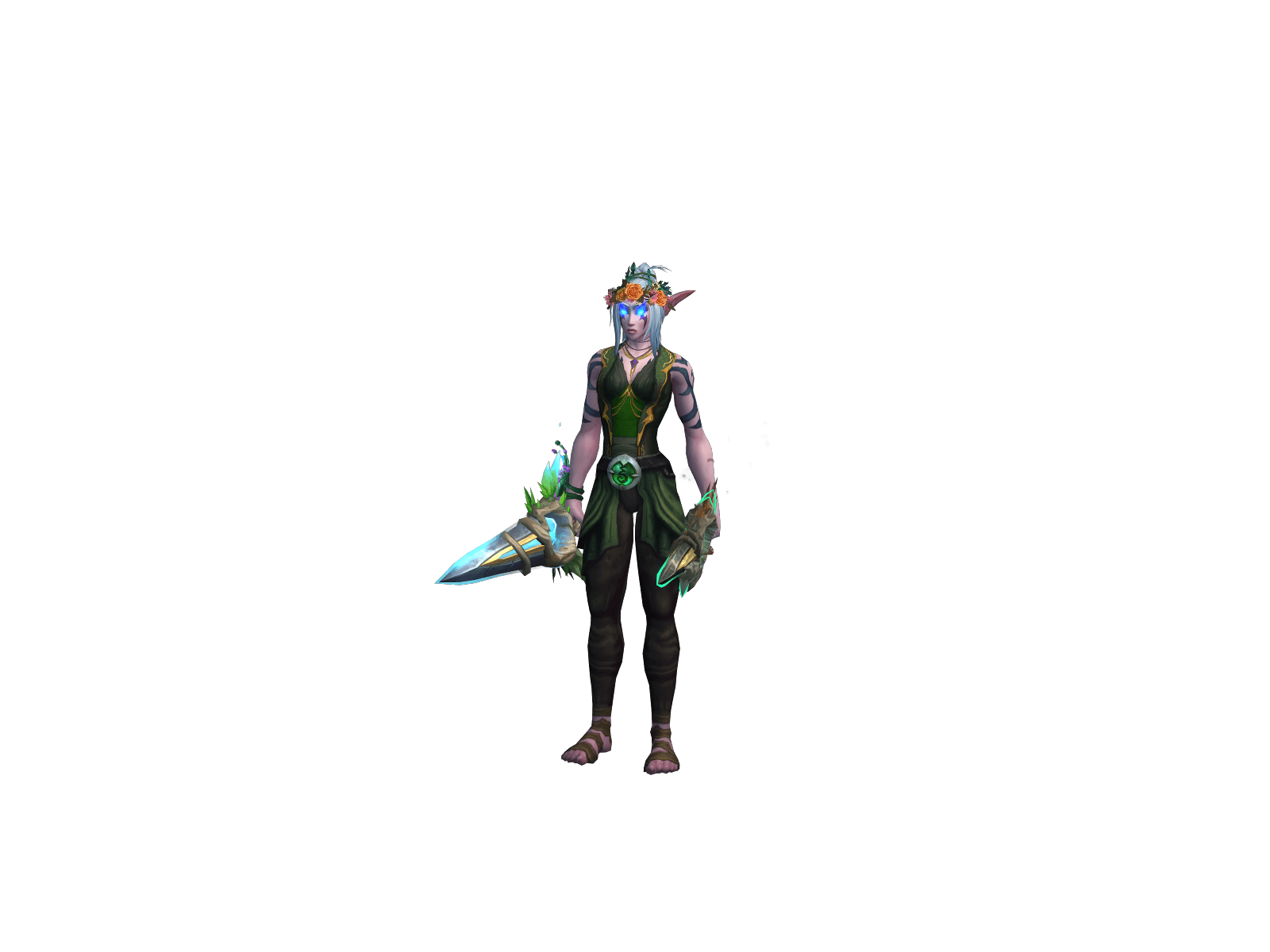 Mandry's character render