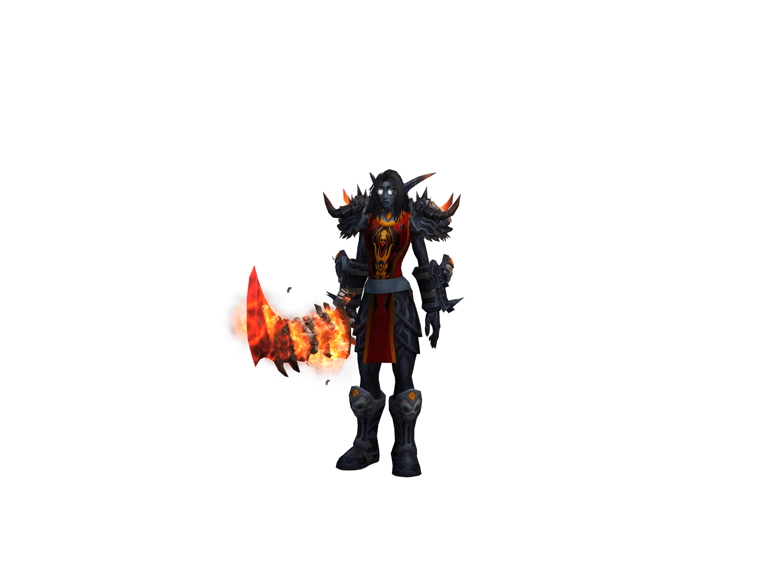 Character render of the top-ranked player