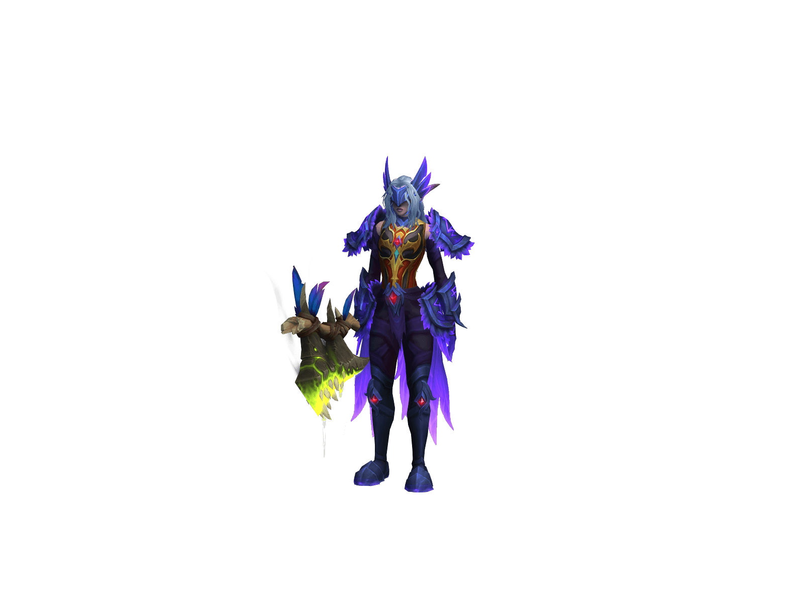 Critcake's character render