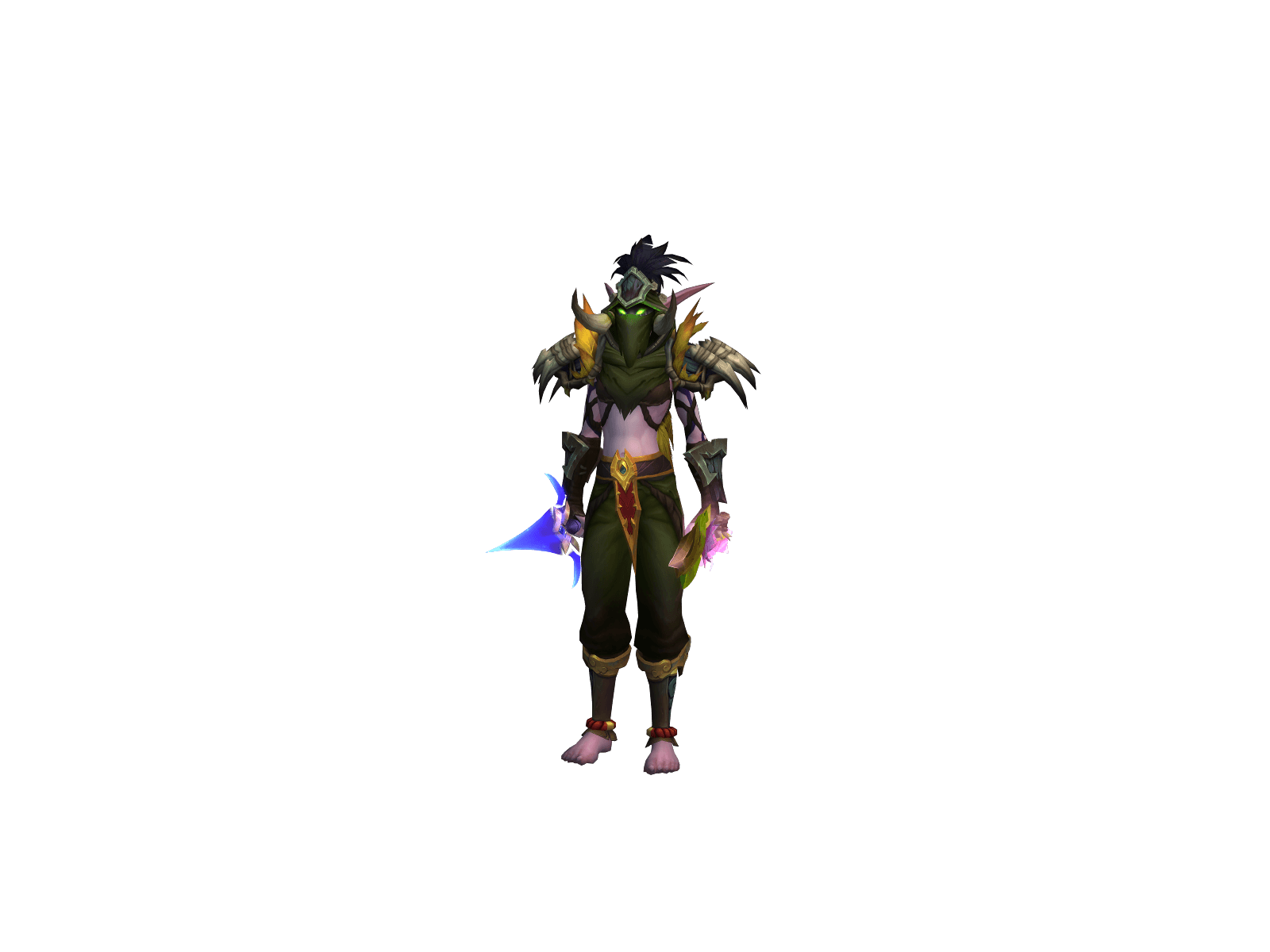 Blondd's character render