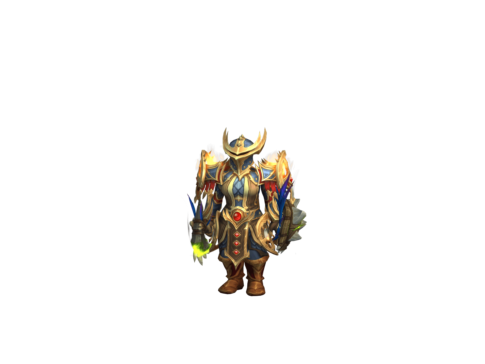 Character render of the top-ranked player