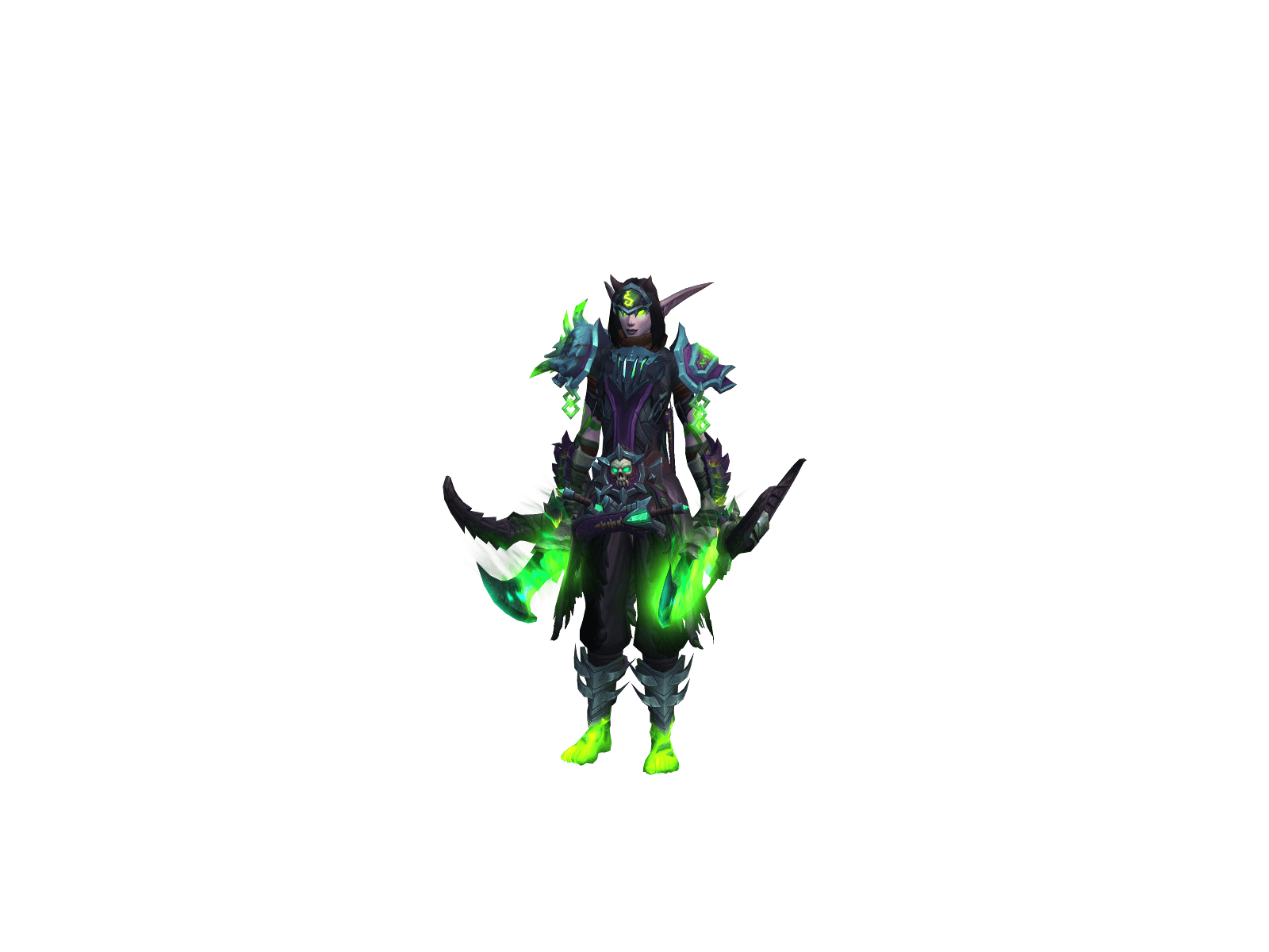 Kädetön's character render