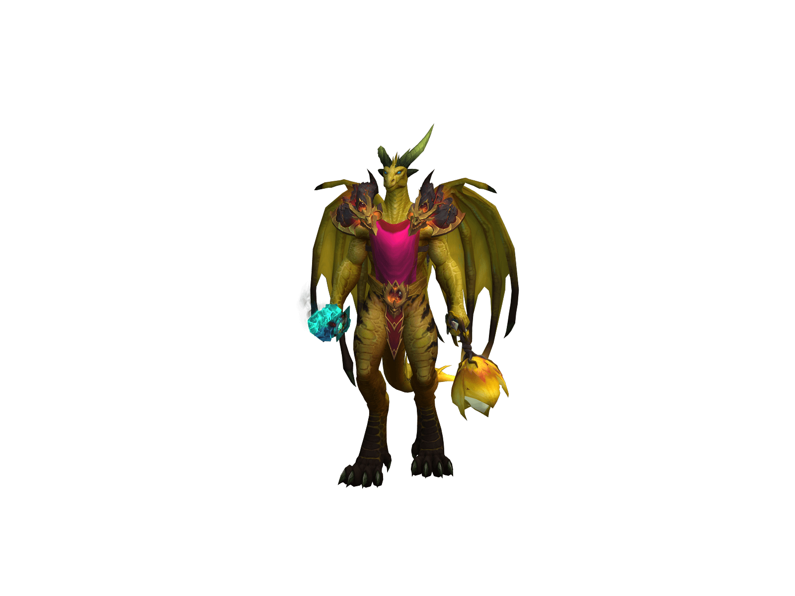 Rayvoker's character render