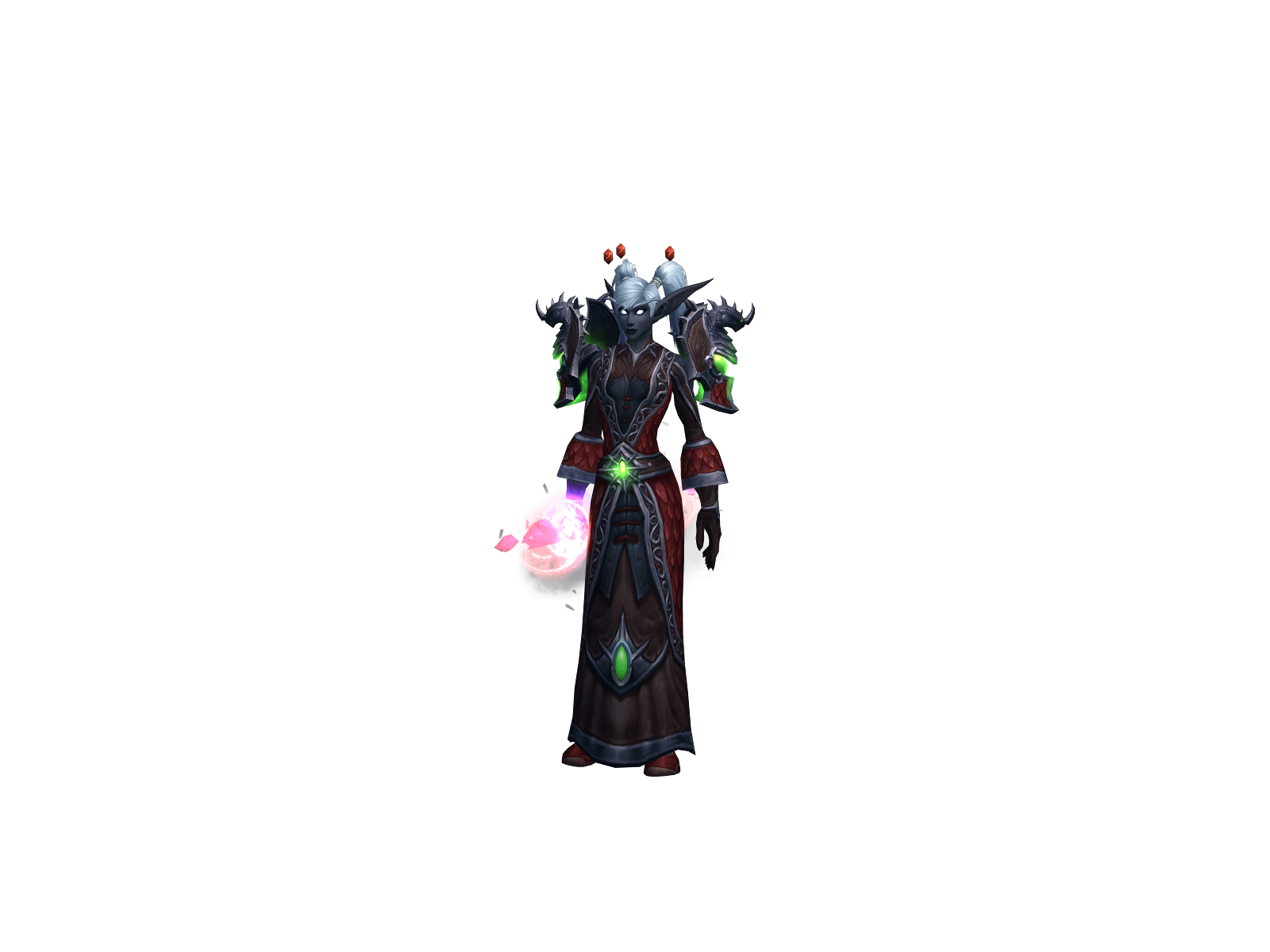 Character render of the top-ranked player