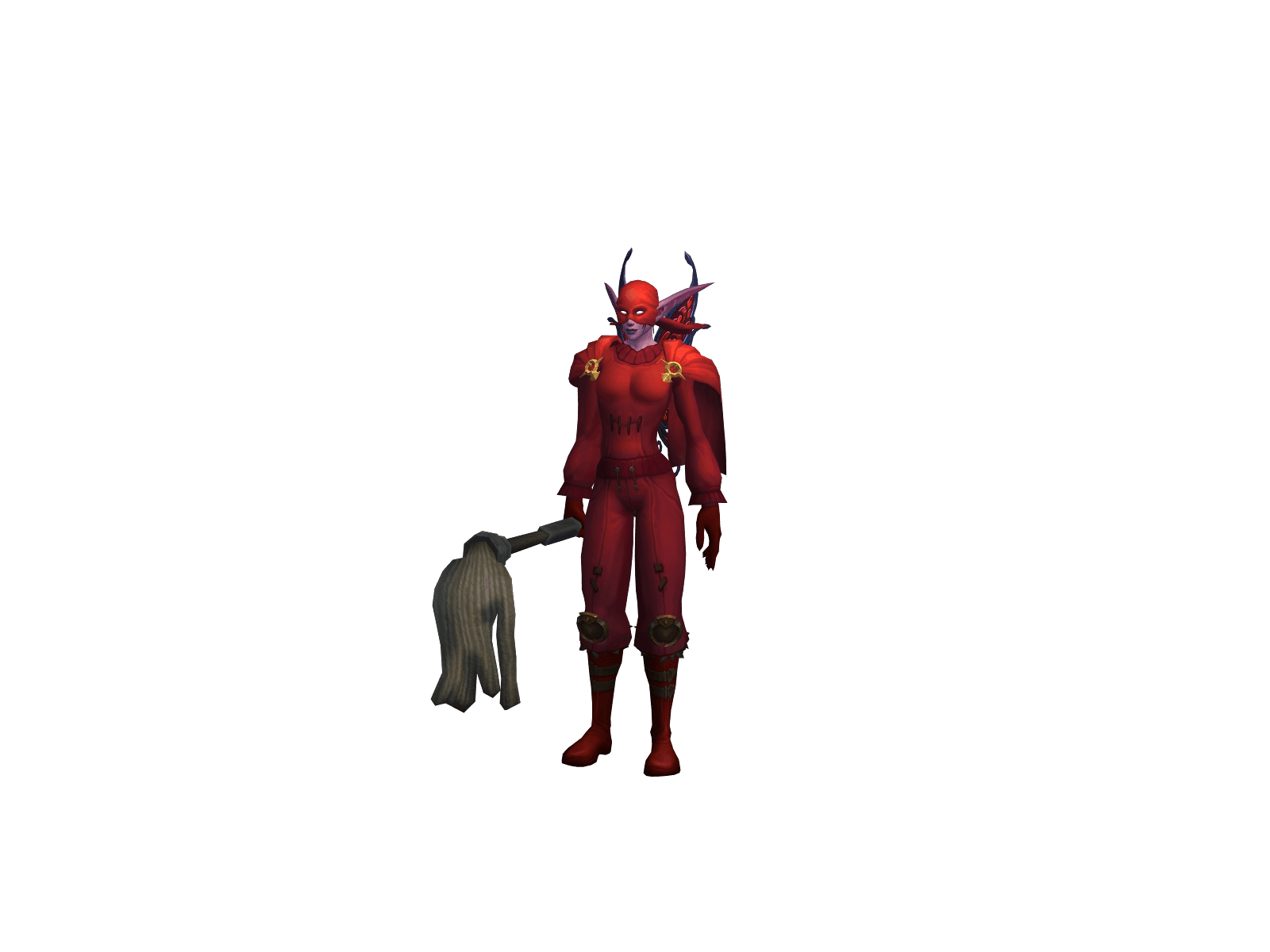 Gayfinger's character render