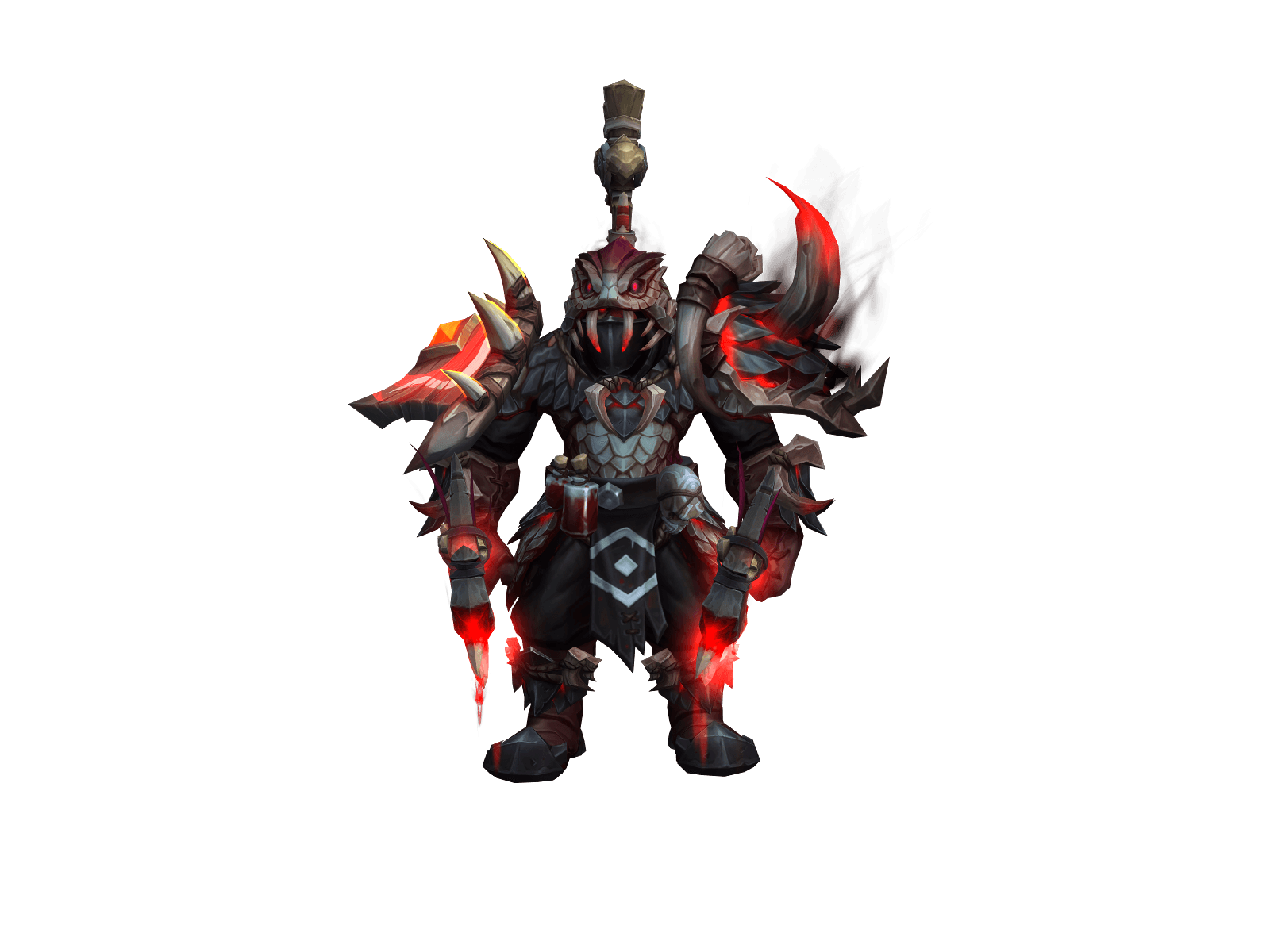 Character render of the top-ranked player