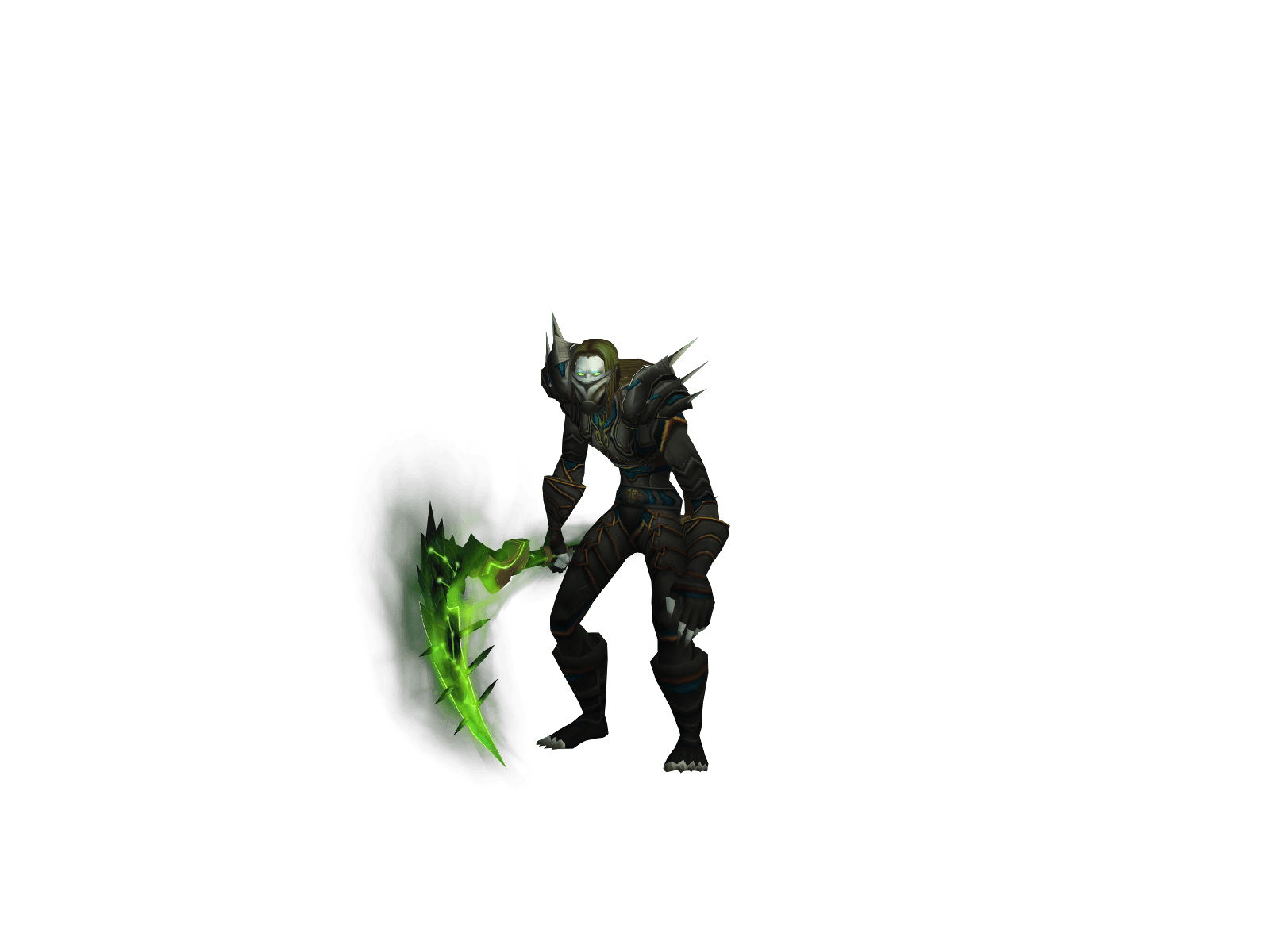 Character render of the top-ranked player