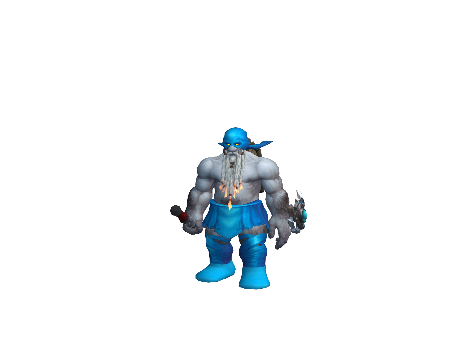 Character render of the top-ranked player