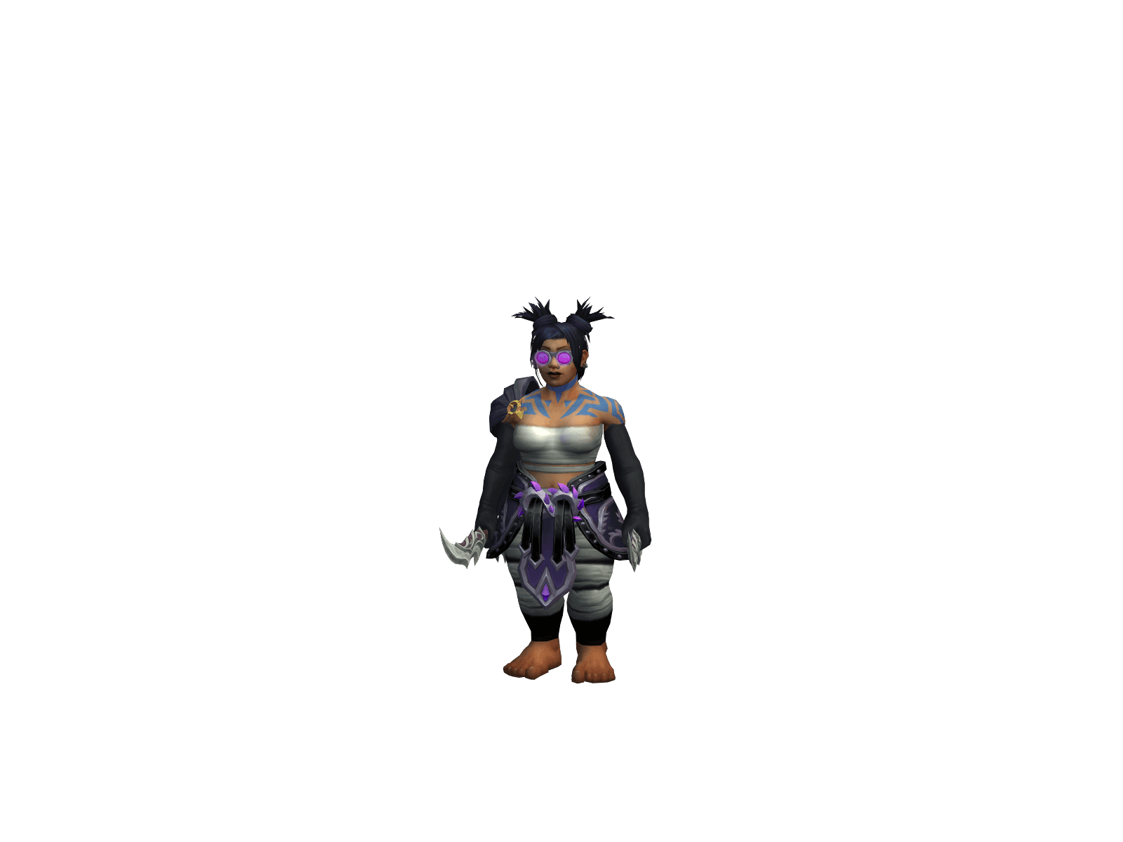 Kush's character render