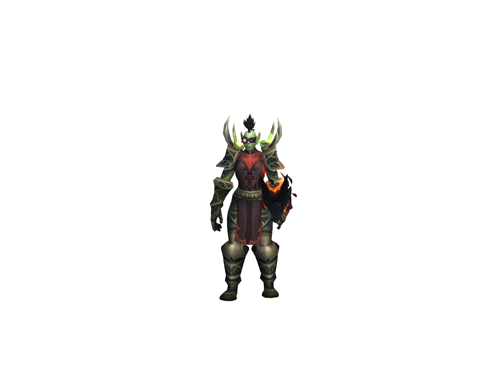Garfie's character render