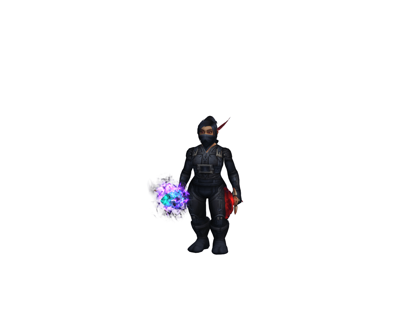 Castershaman's character render