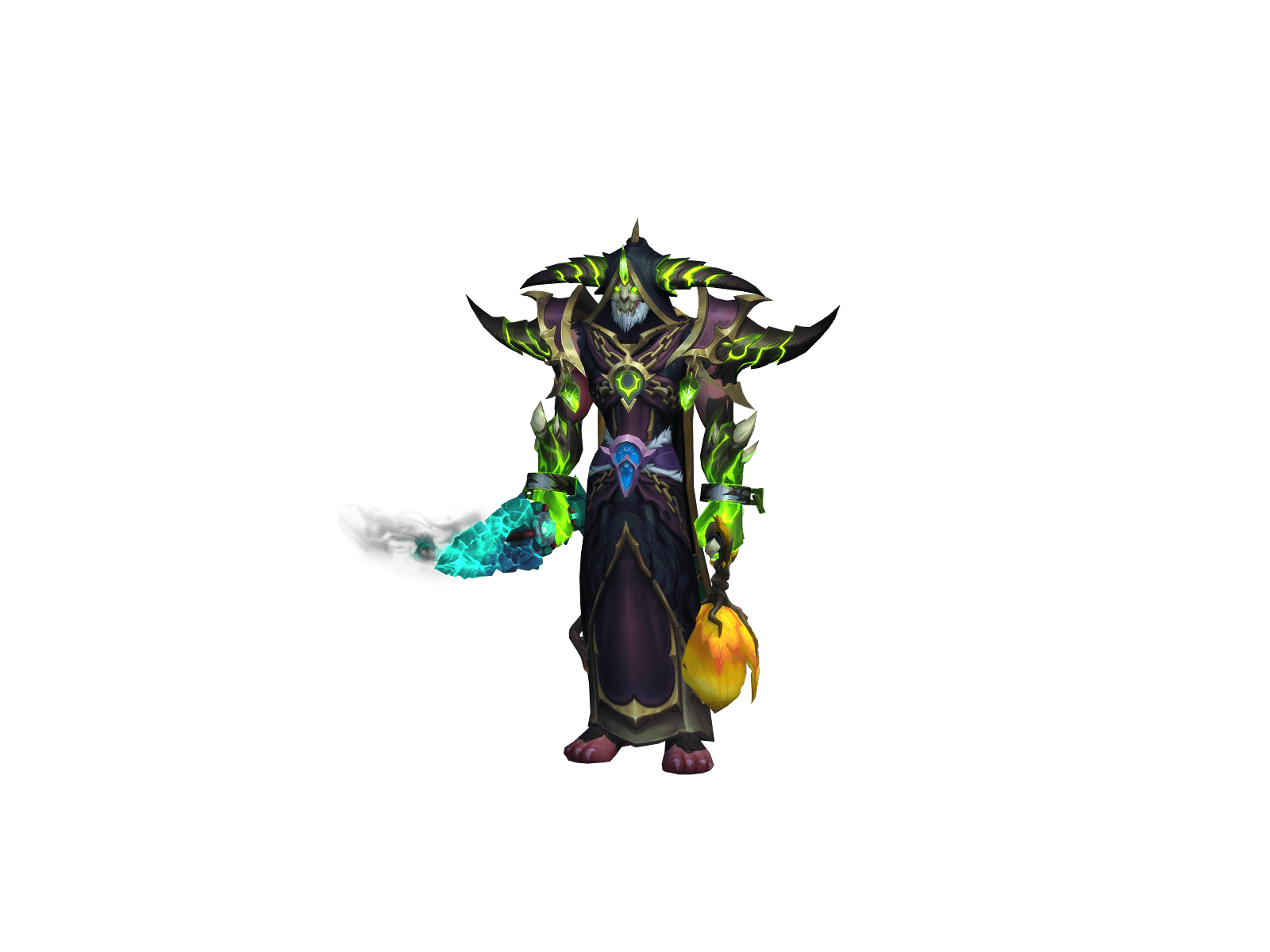 Character render of the top-ranked player