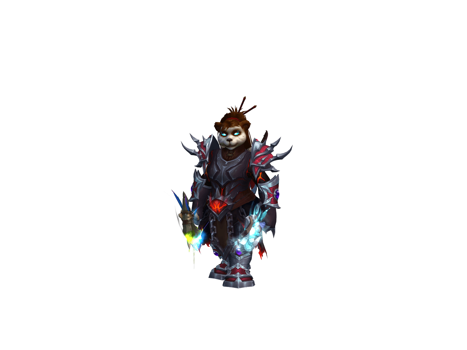 Character render of the top-ranked player