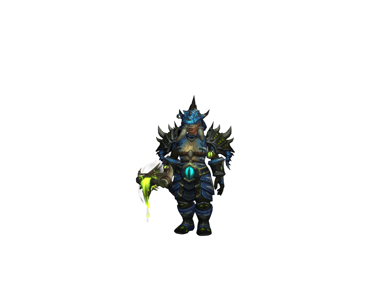Delary's character render