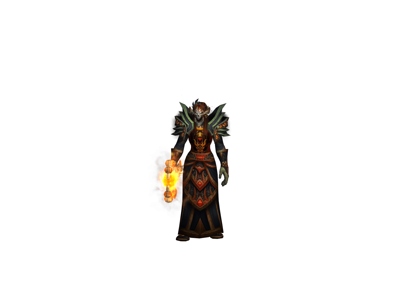 Character render of the top-ranked player