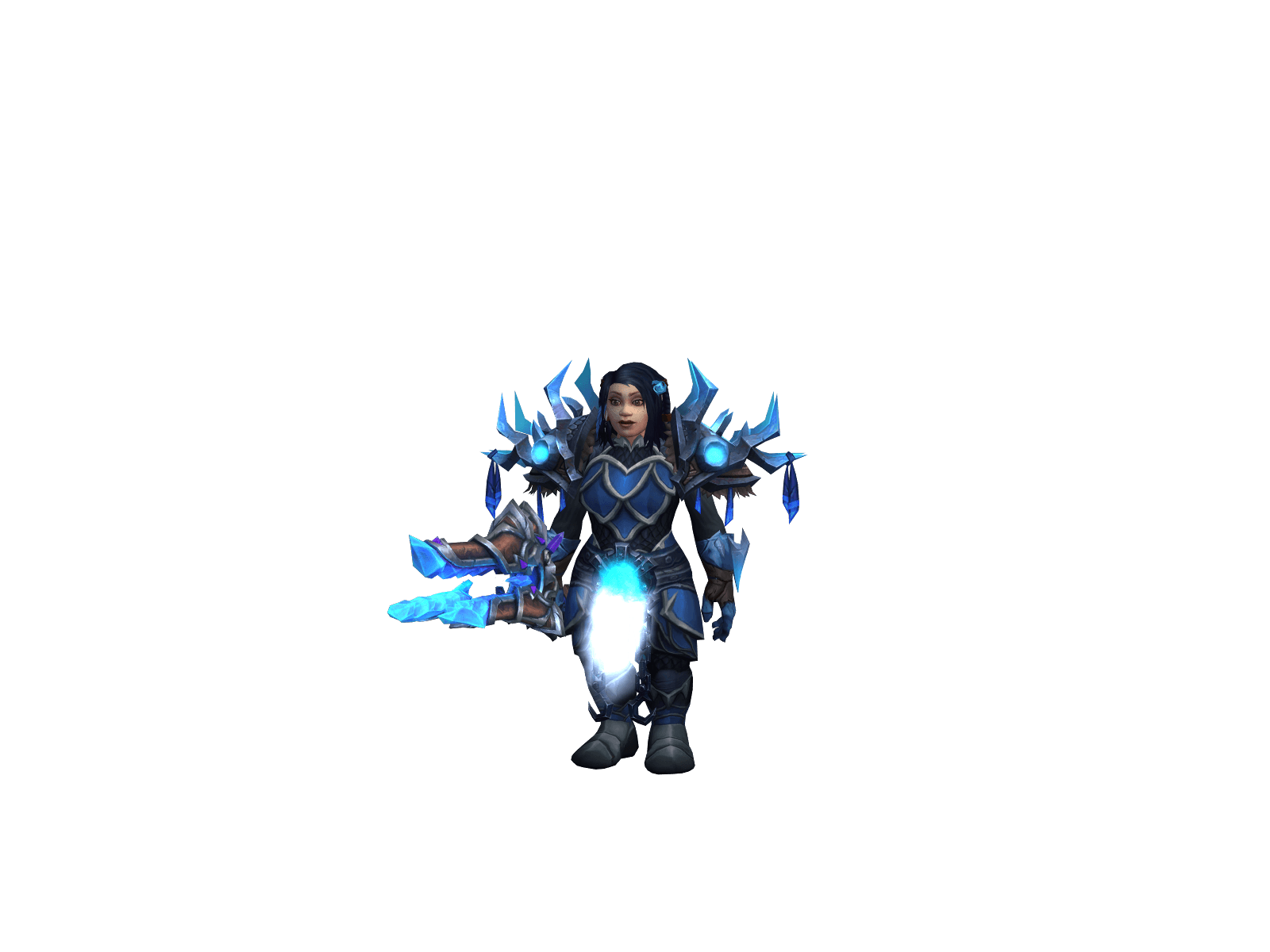 Character render of the top-ranked player