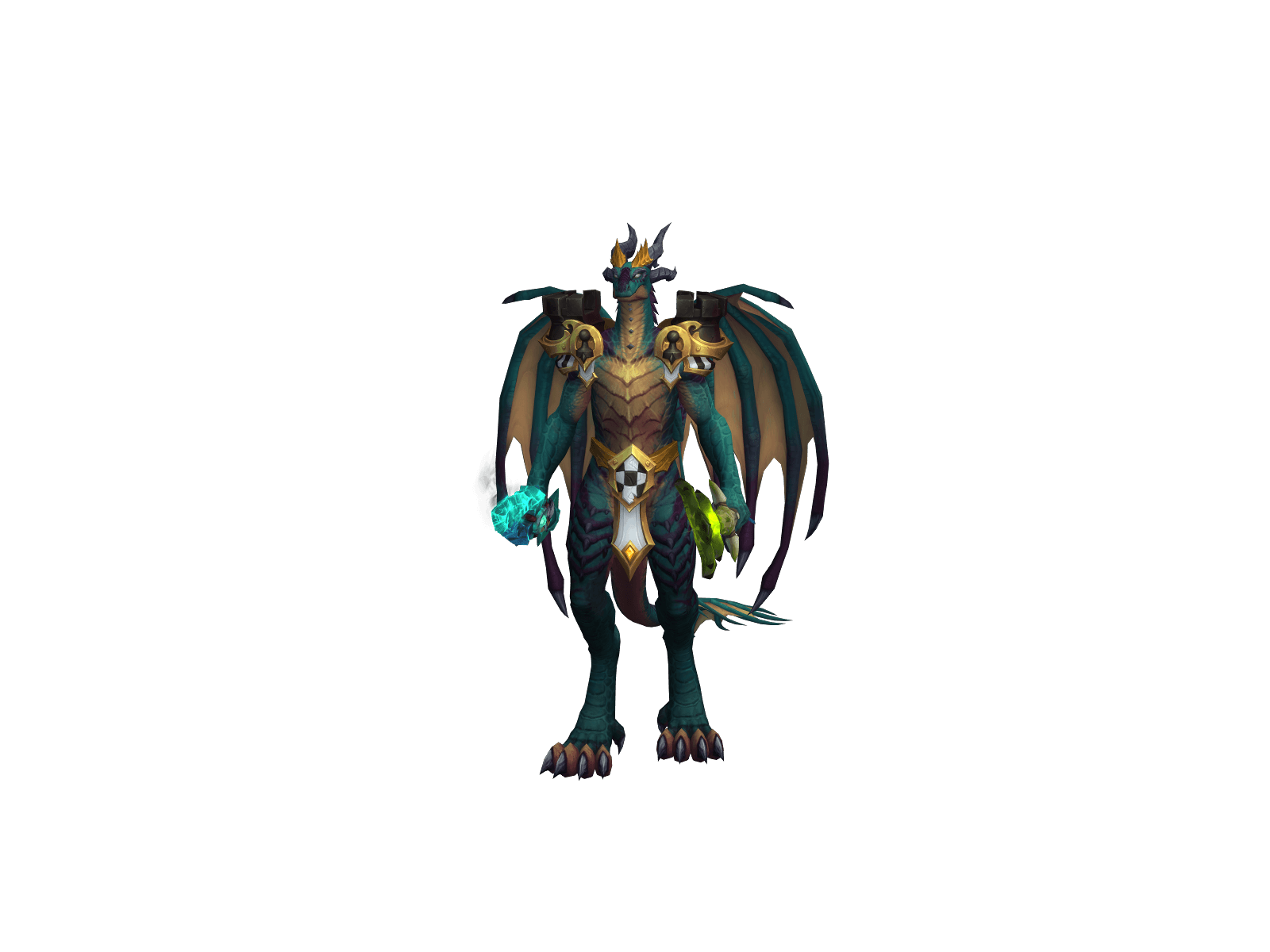Character render of the top-ranked player
