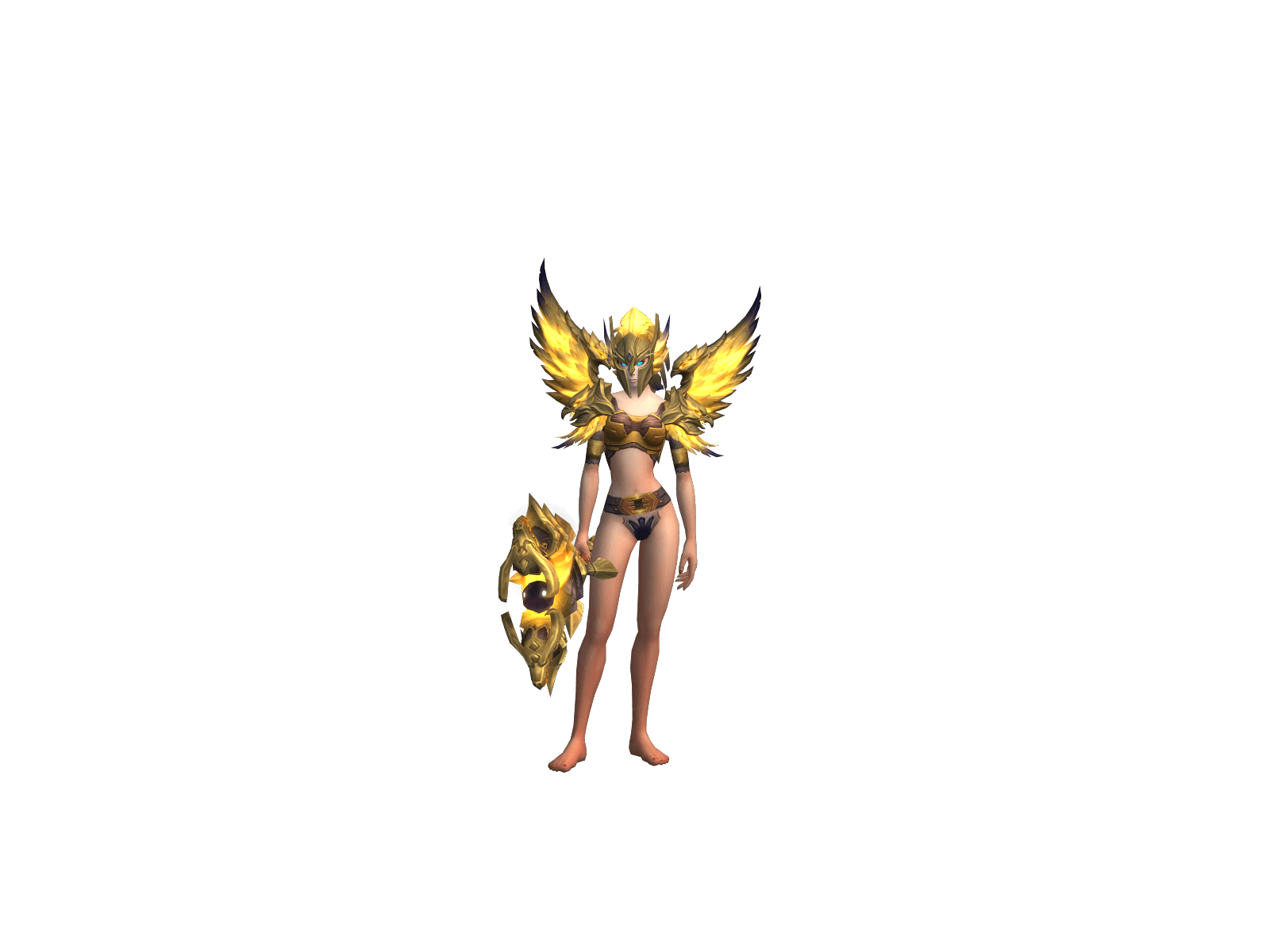 Wakandariana's character render