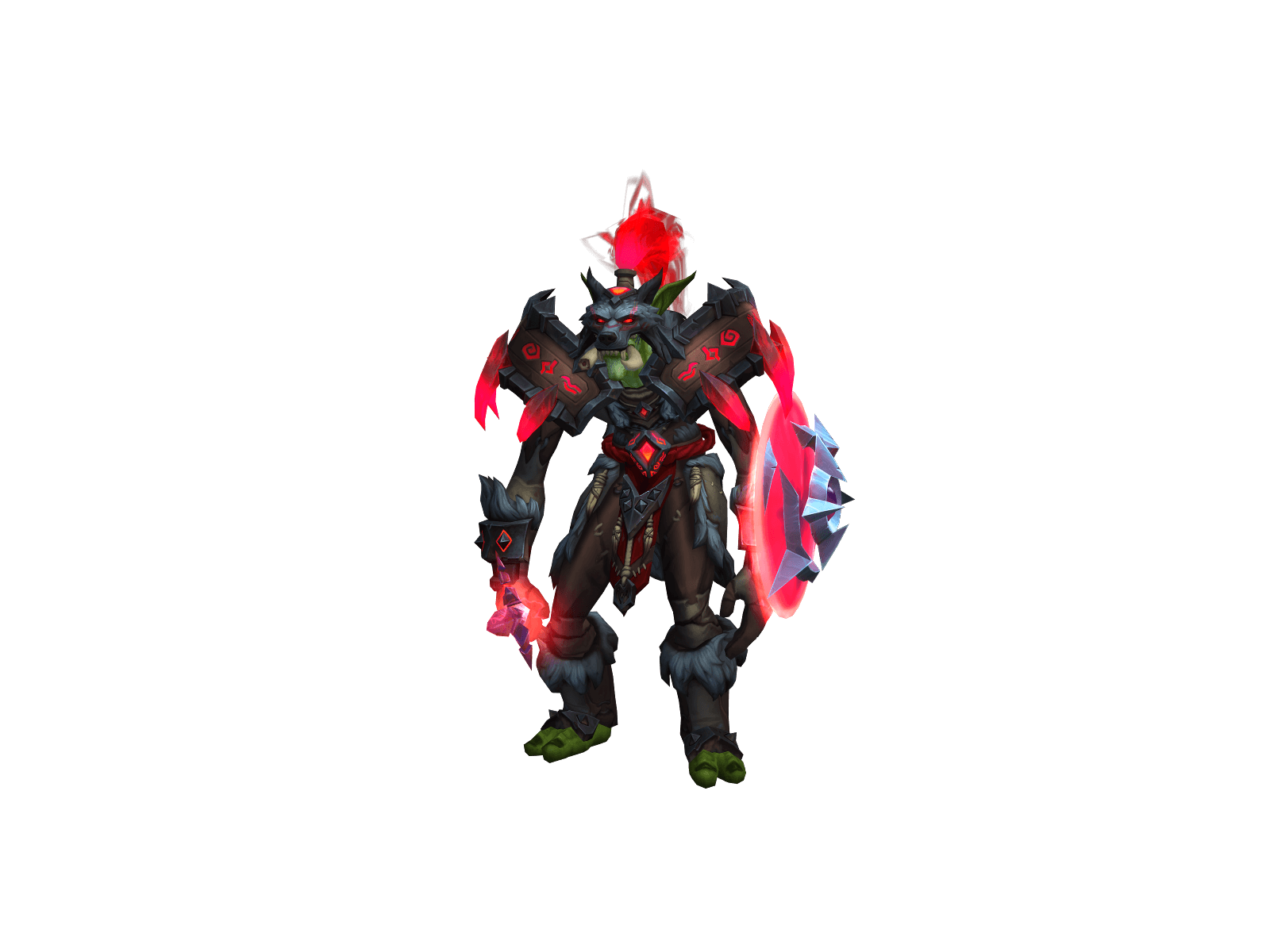 Frabmon's character render