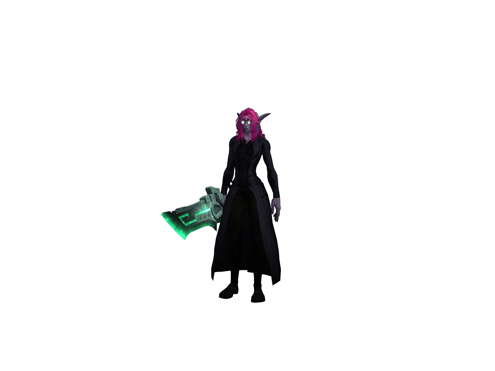 Exorcízare's character render