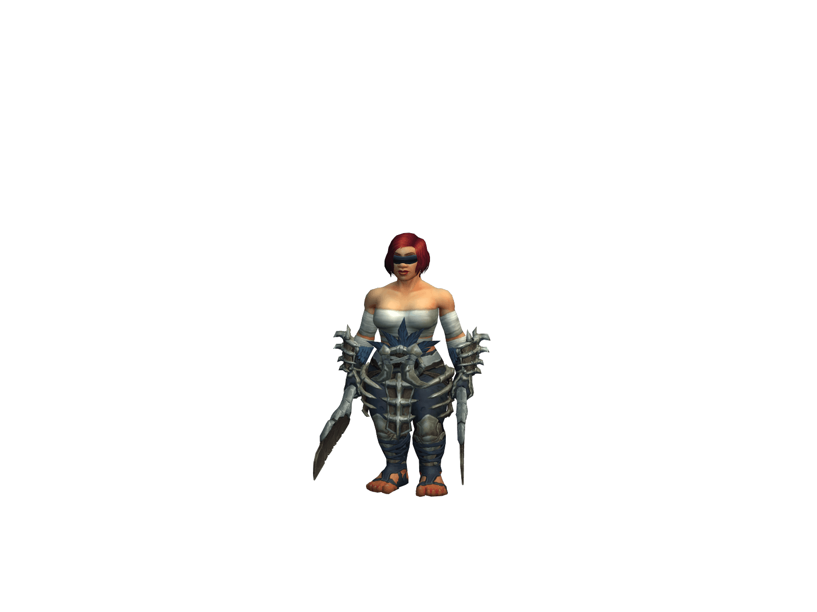 Character render of the top-ranked player