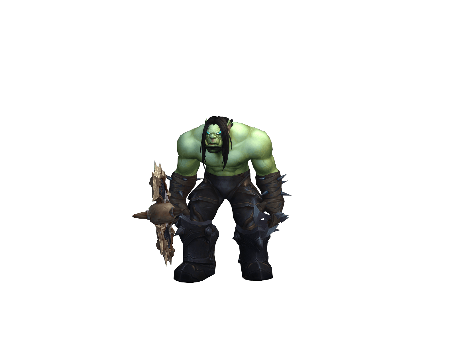 Character render of the top-ranked player