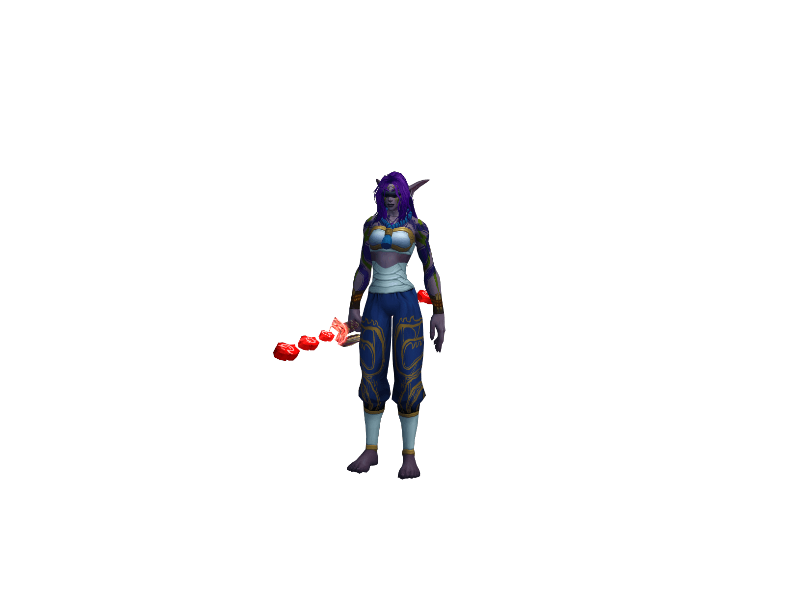 Wallê's character render