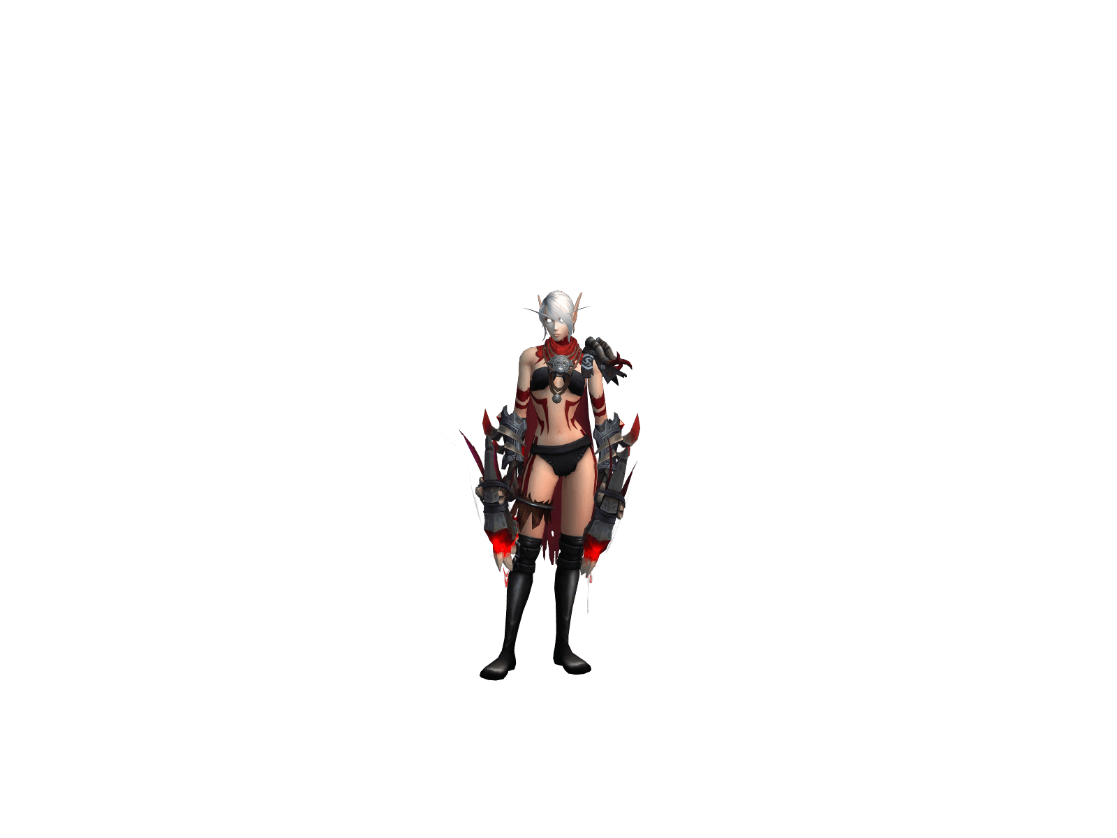 Zarika's character render