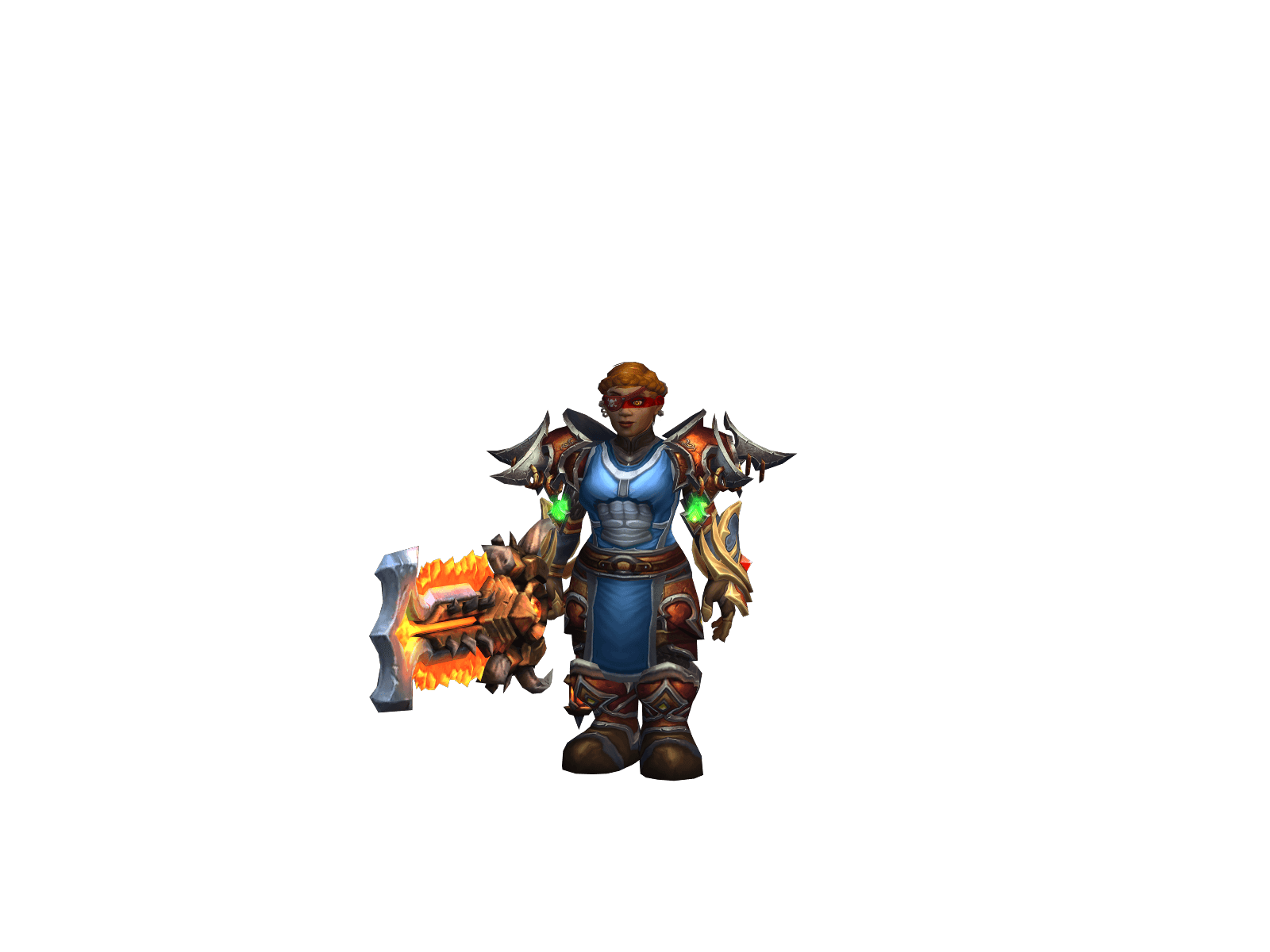 Pínkranger's character render