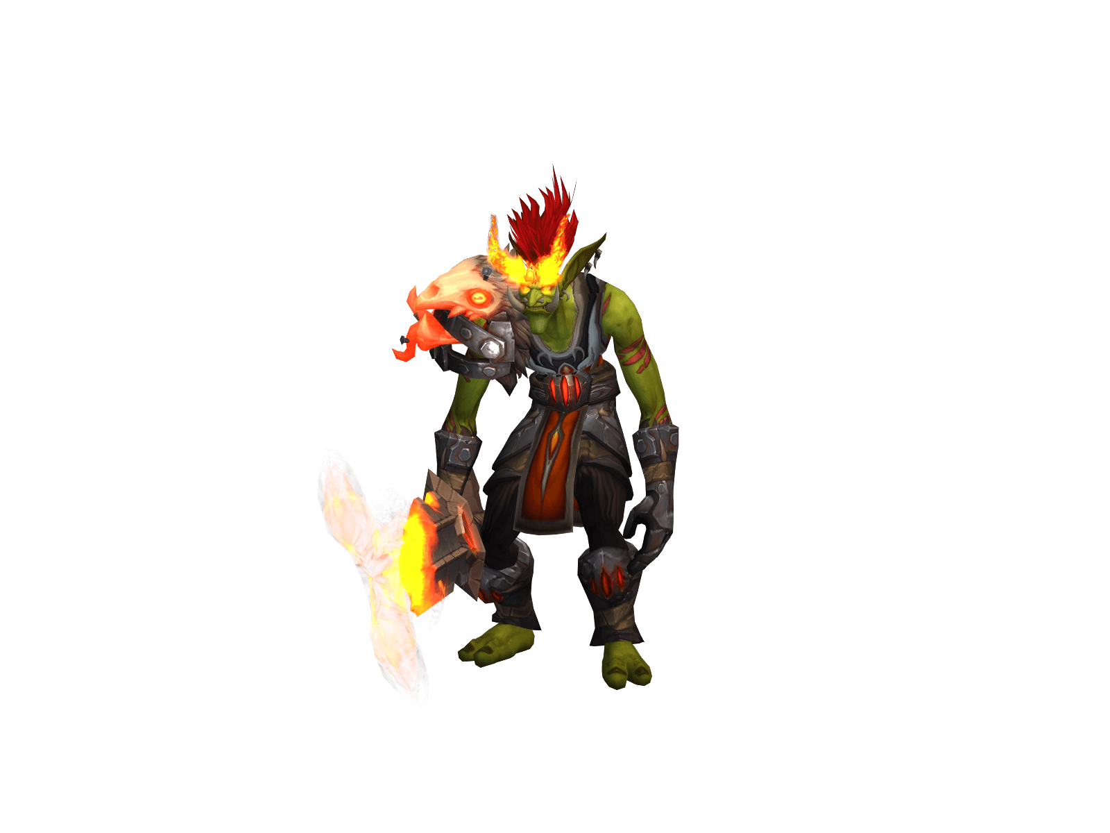 Río's character render