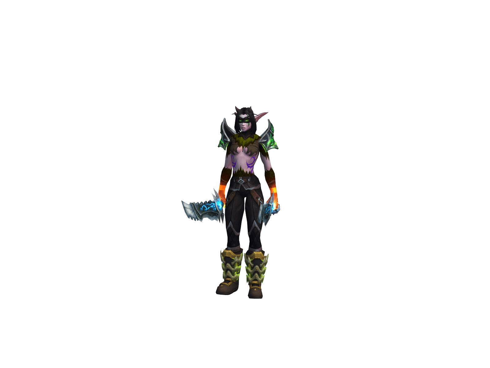 Character render of the top-ranked player