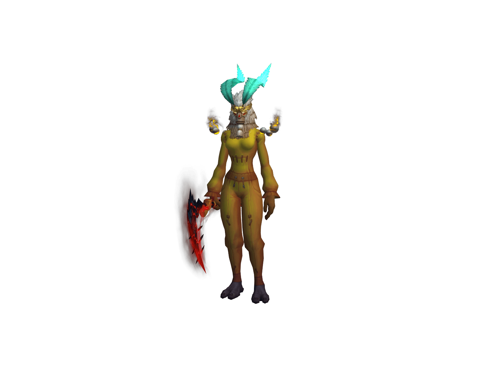Caromonk's character render