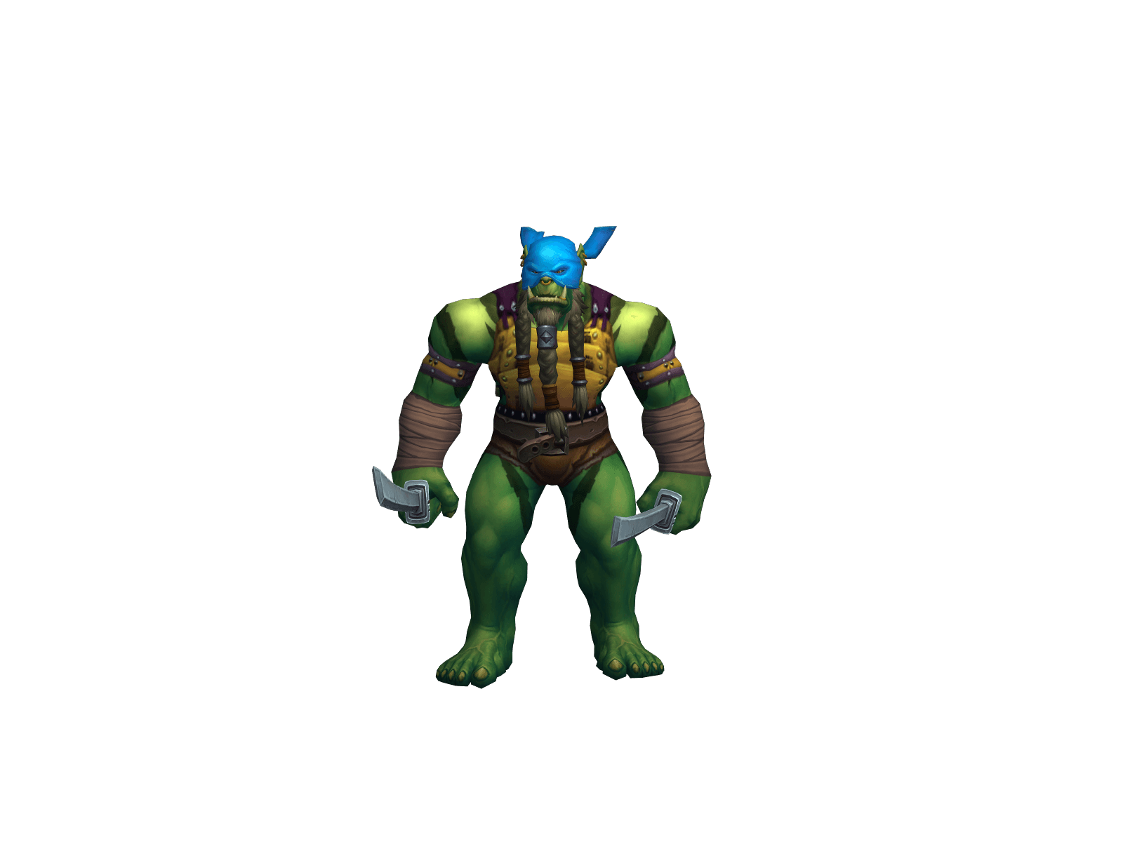 Baconman's character render