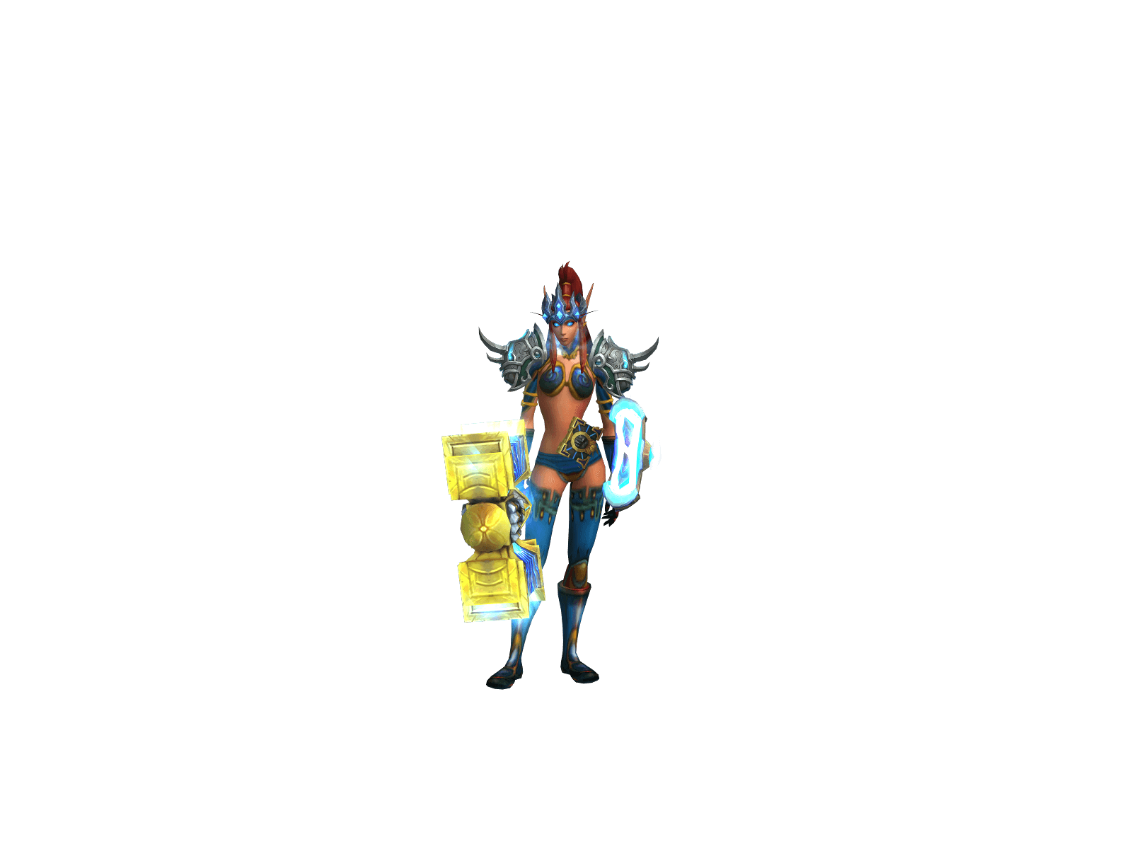Títaníá's character render